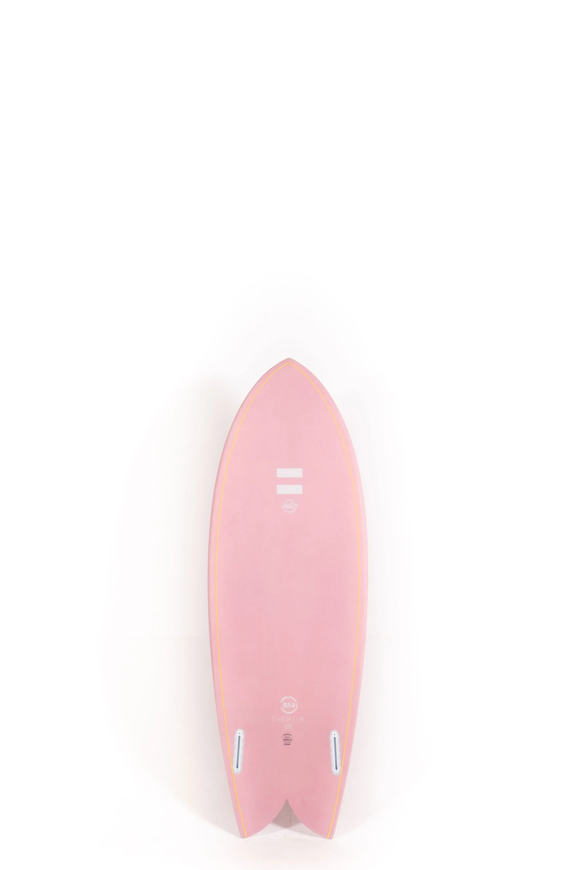 Indio Surfboard - DAB Pink - 5'3" x 20 3/4 x 2 3/8 x 30.92L - Image 2
