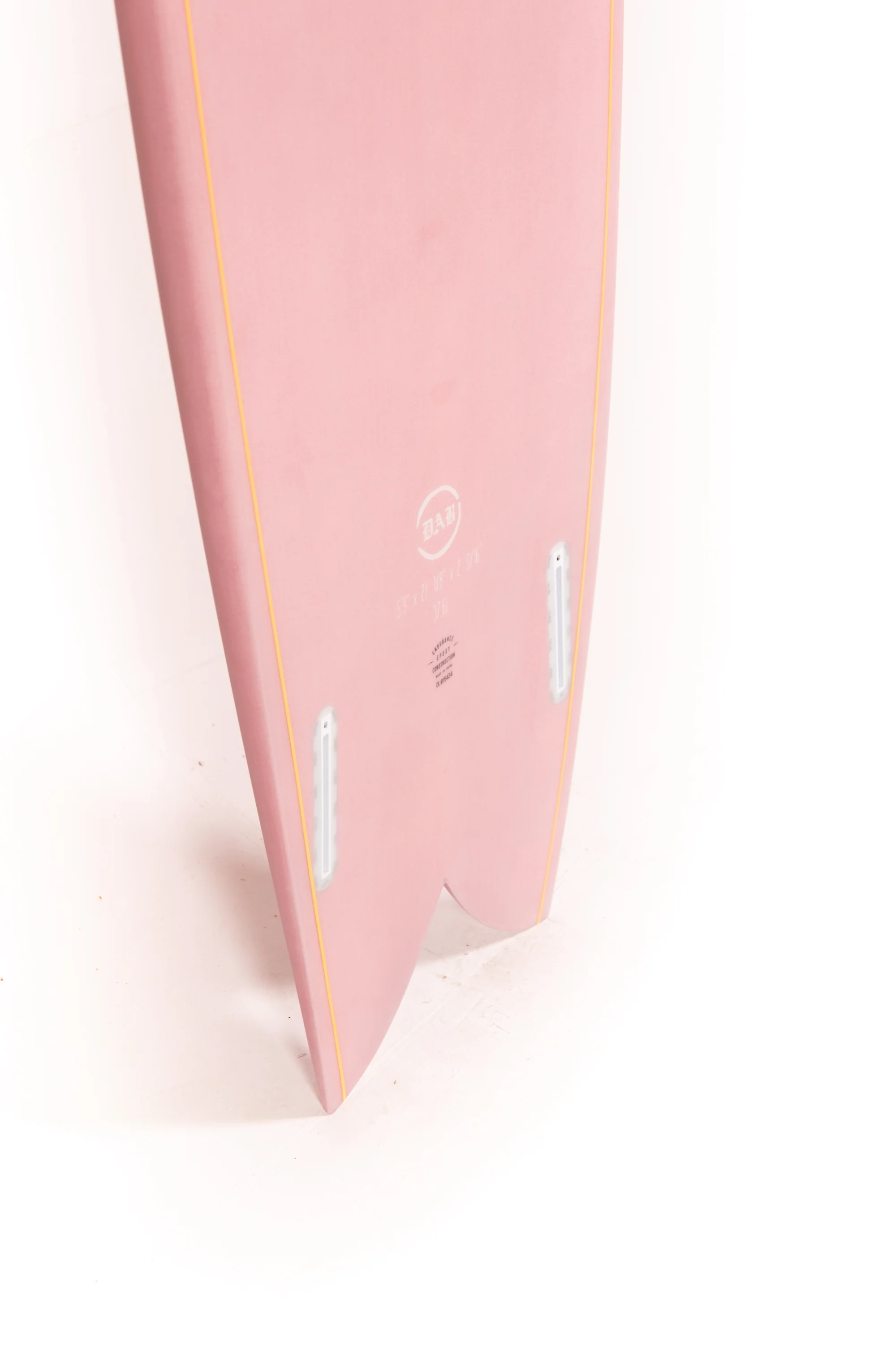 Indio Surfboard - DAB Pink - 5'9" x 21 1/8 x 2 9/16 x 37.60L - Image 10