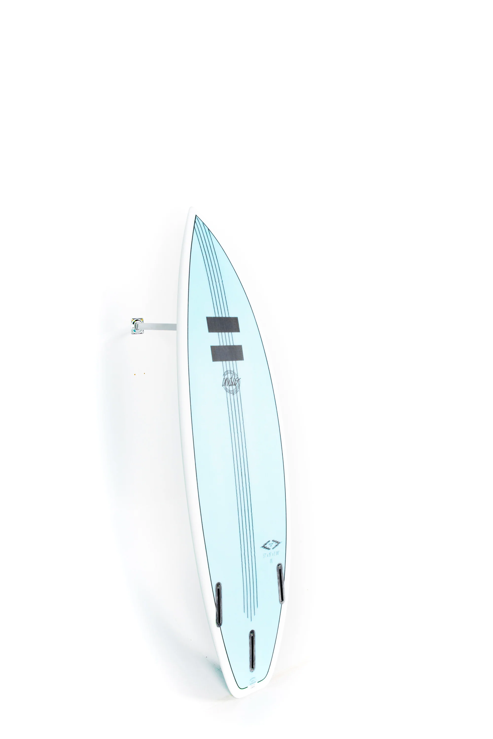 Indio Surfboards - BOOM HP Sky Blue Carbon - 5’7” x 19 x 2 3/8 x 27L - Image 9