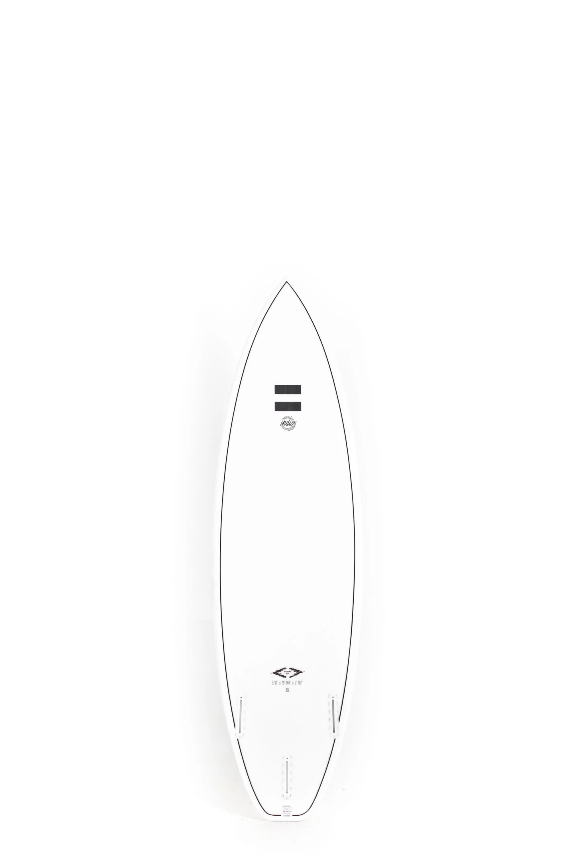 Indio Surfboards - BOOM HP Clear - 5'10" x 19 1/4 x 2 1/2 - 30L - Image 2