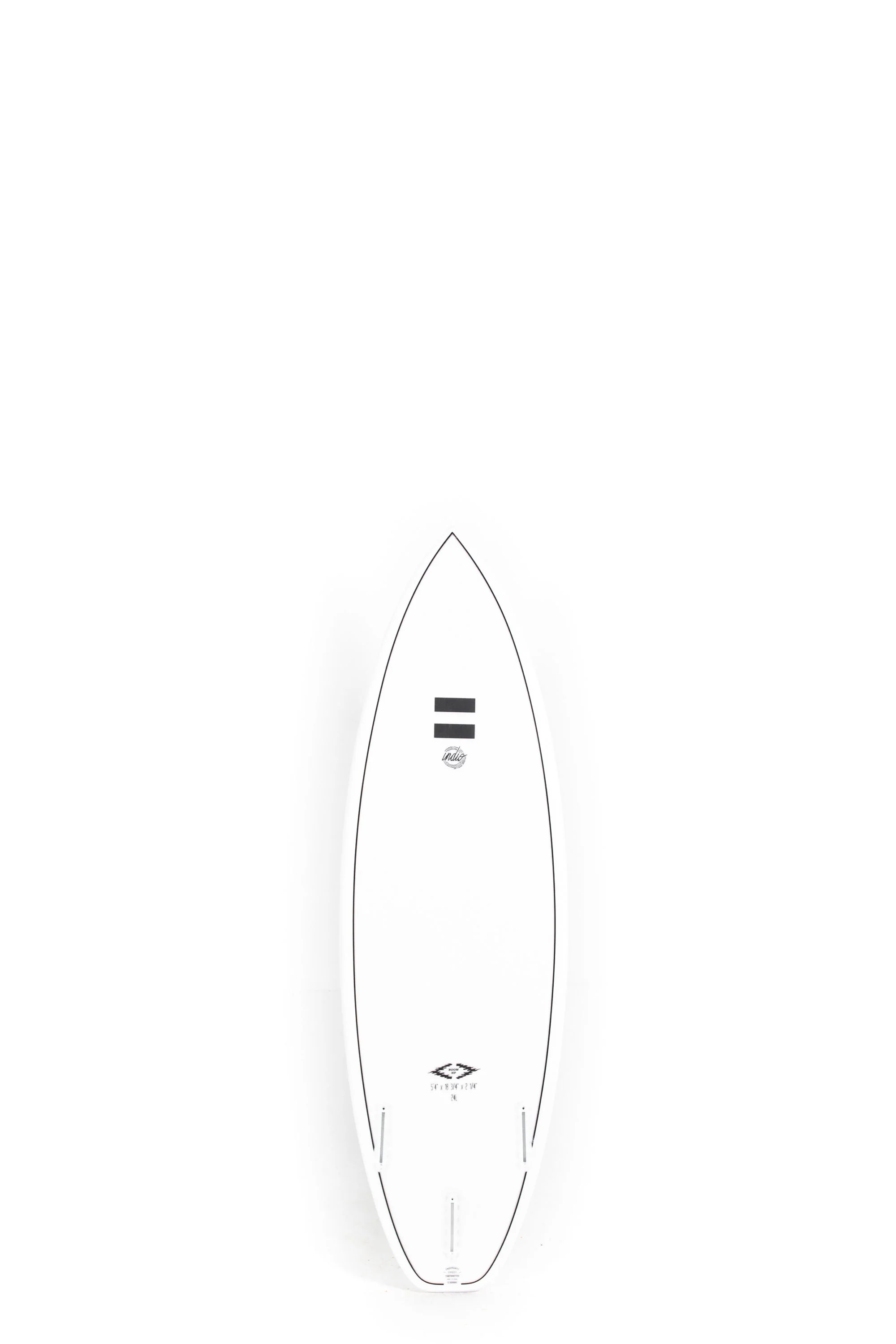 Indio Surfboards - BOOM HP Clear - 5'4" x 18 3/4 x 2 1/4 - 24L - Image 2