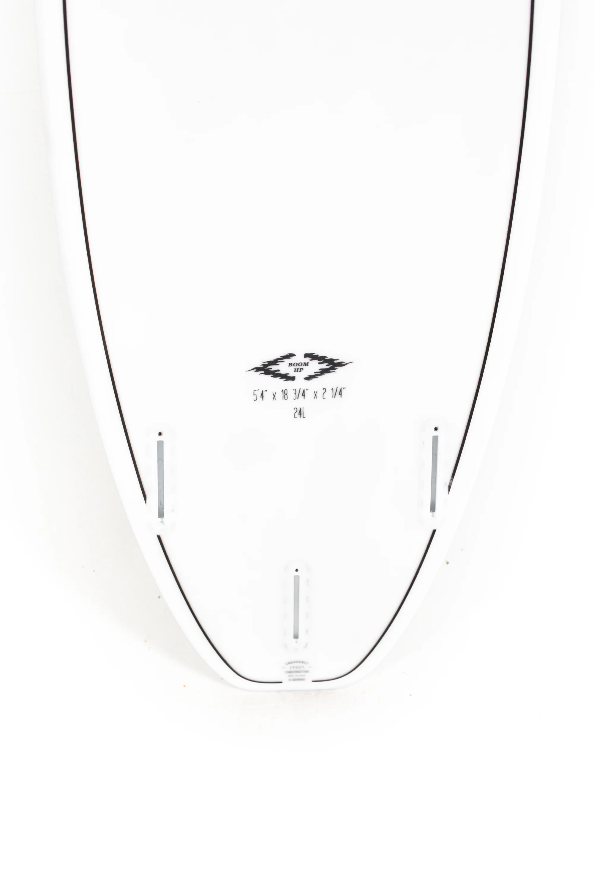 Indio Surfboards - BOOM HP Clear - 5'4" x 18 3/4 x 2 1/4 - 24L - Image 8