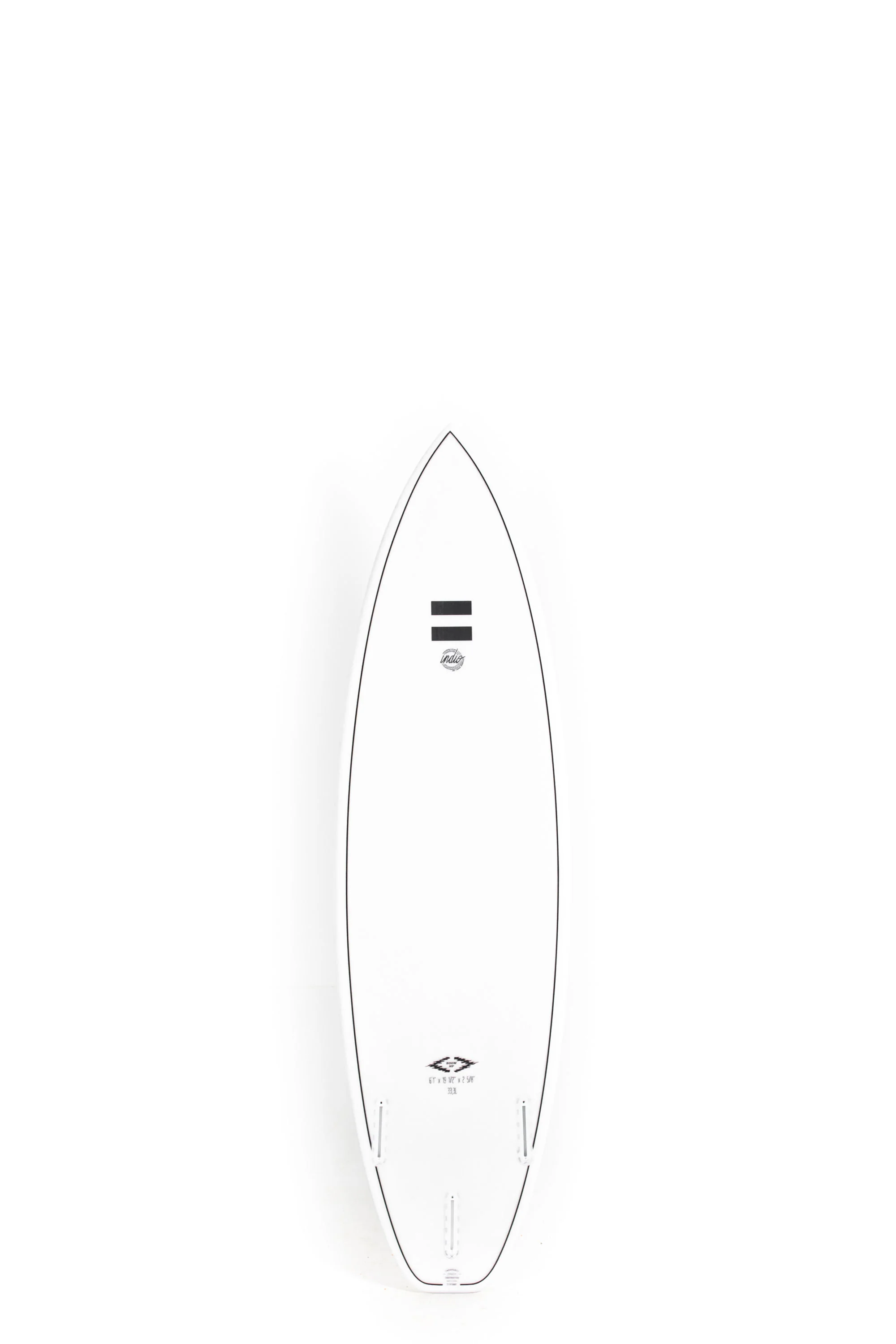 Indio Surfboards - BOOM HP Clear - 6'1" x 19 1/2 x 2 5/8 - 33.3L - Image 2