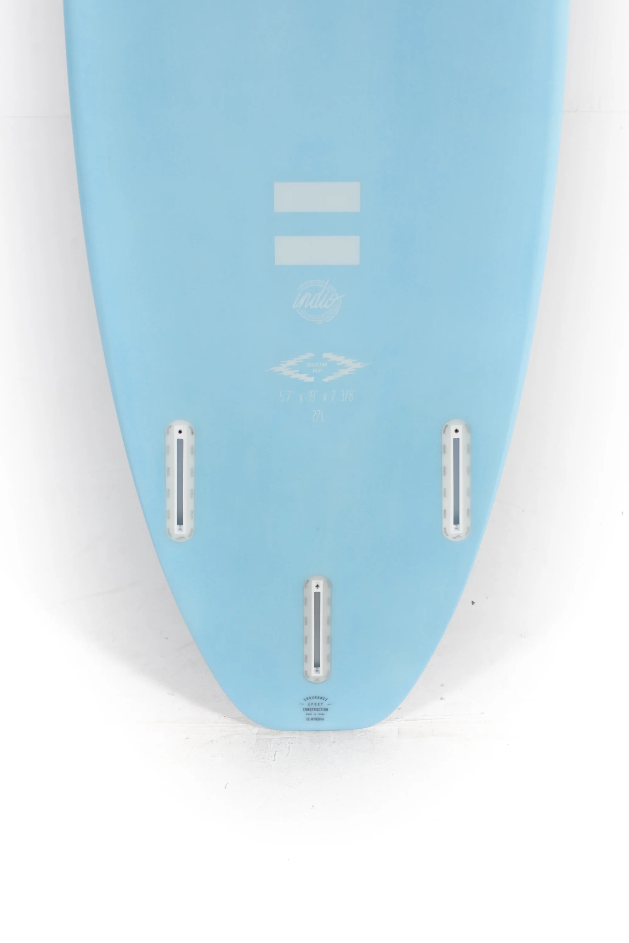 Indio Surfboards - BOOM HP New Stripes - 5'7" x 19 x 2 3/8 - 27L - Image 8
