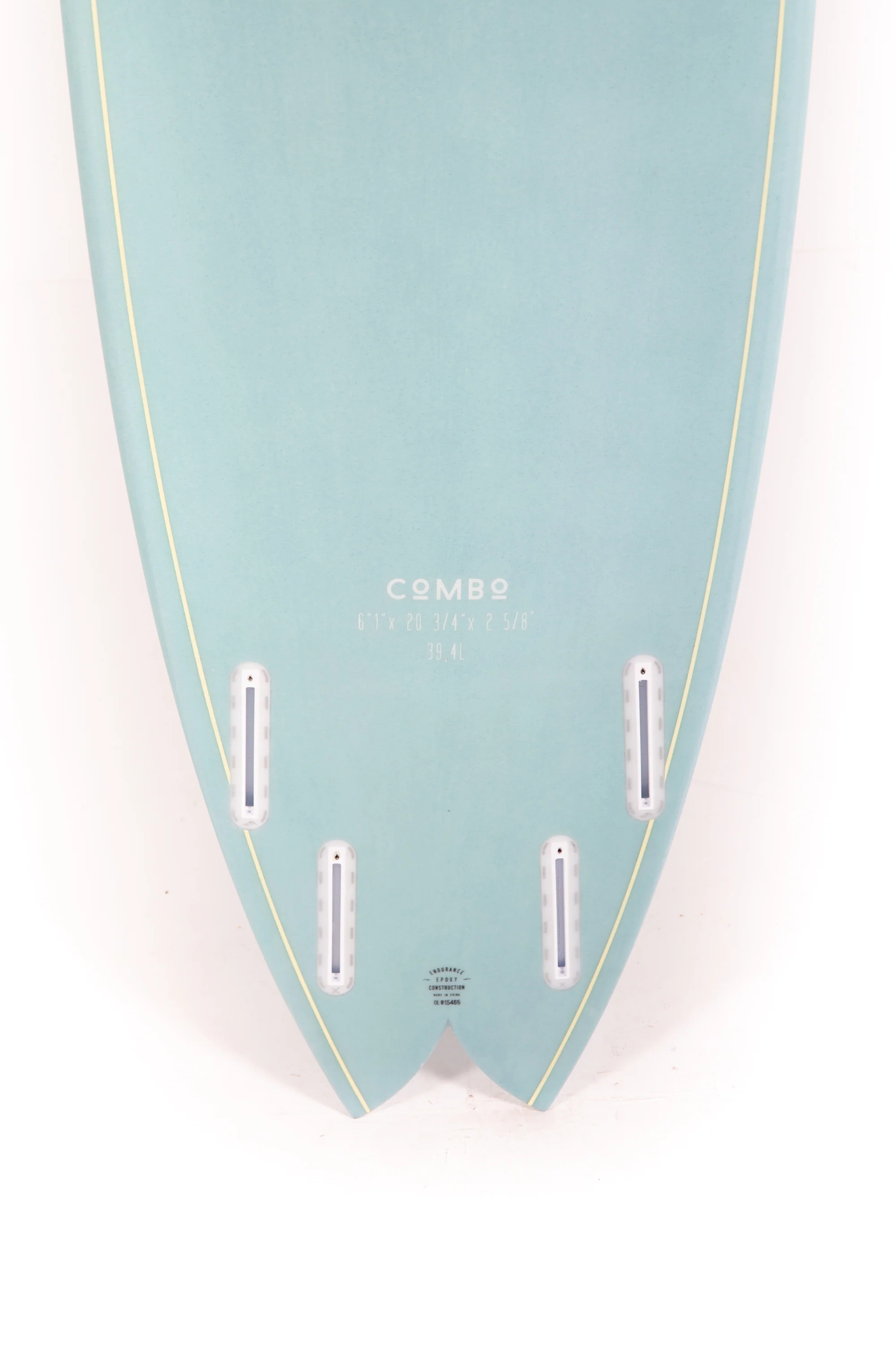 Indio Surfboards - COMBO Ocean - 6'1" x 20 3/4 x 2 5/8 x 39,40L - Image 8