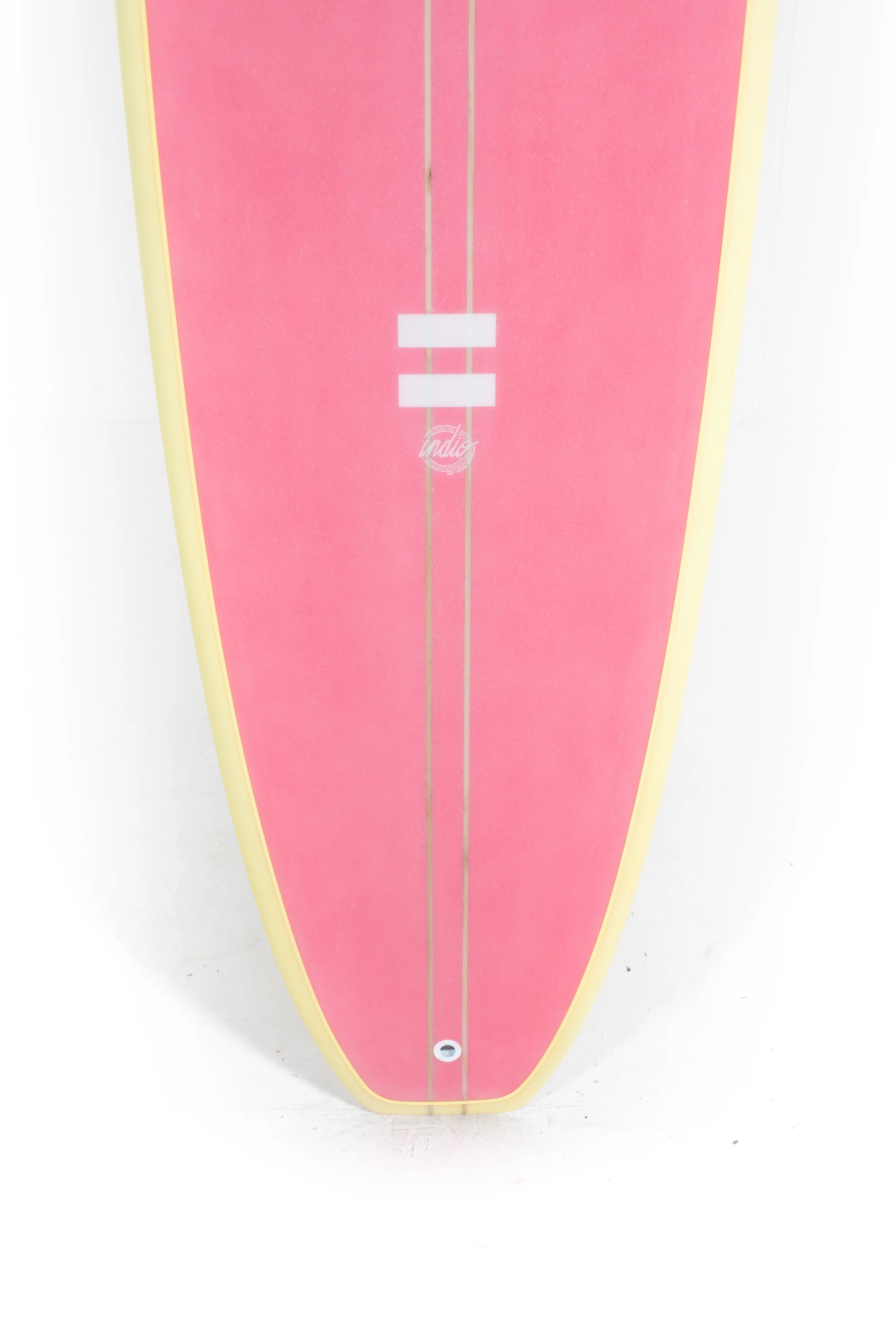 Indio Surfboards - LOG MACHINE Cream Flamingo - 9'0" x 22 1/4 x 3 - 67.90L - Image 4