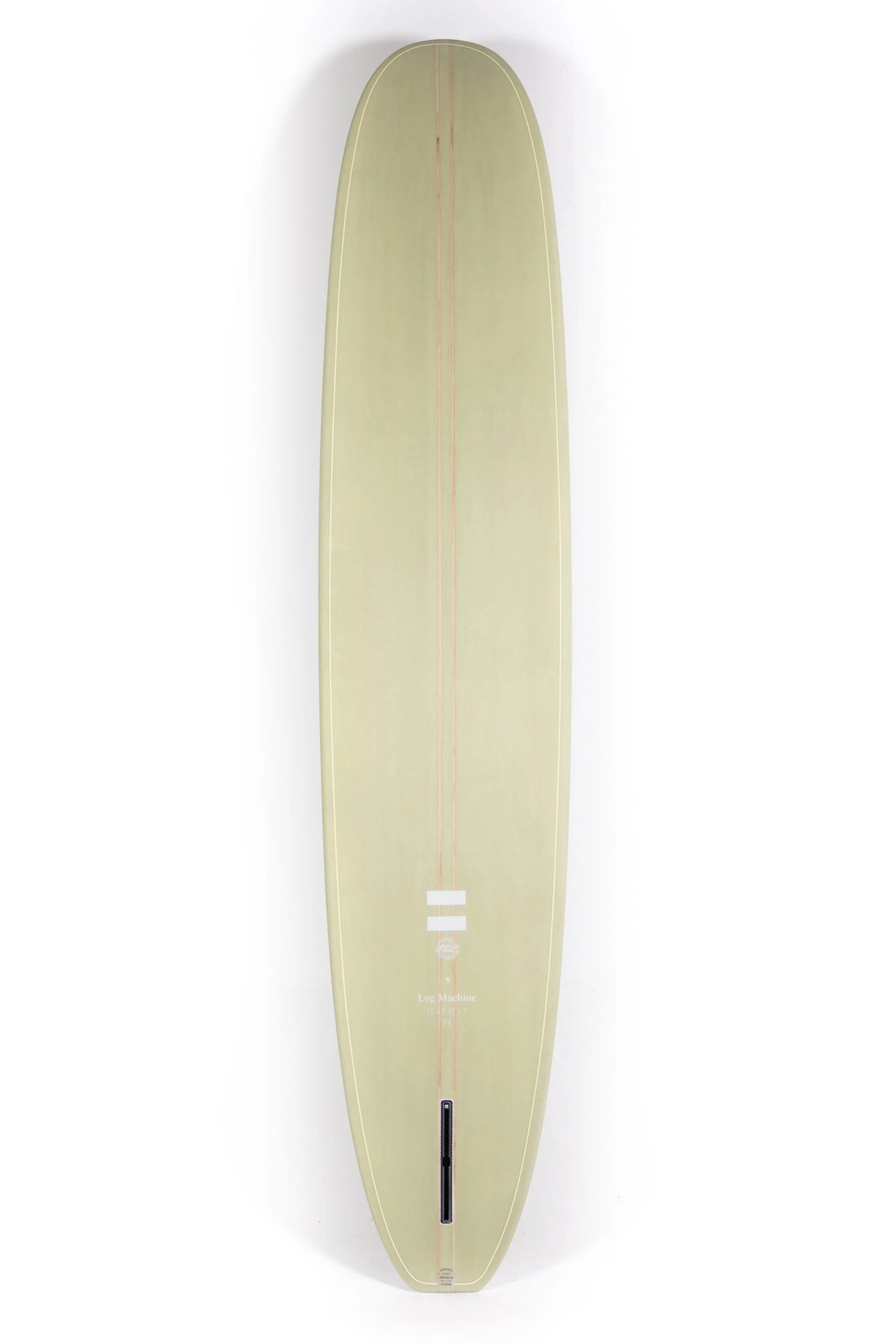 Indio Surfboards - LOG MACHINE Green Stone - 9'6" x 22 1/2 x 3 - 72,40L - Image 2