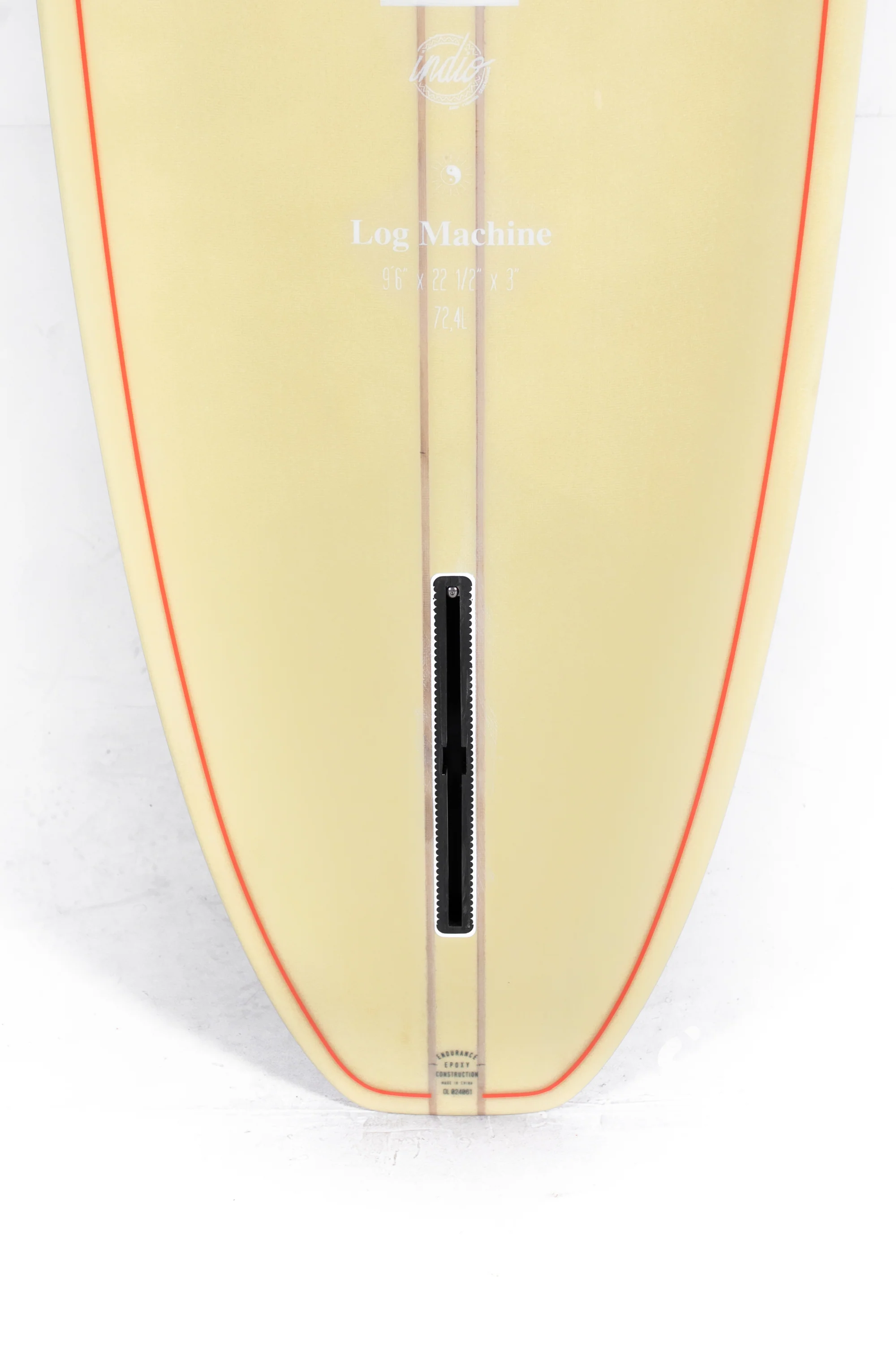Indio Surfboards - LOG MACHINE Sand - 9'6" x 22 1/2 x 3 - 72.40L - Image 8