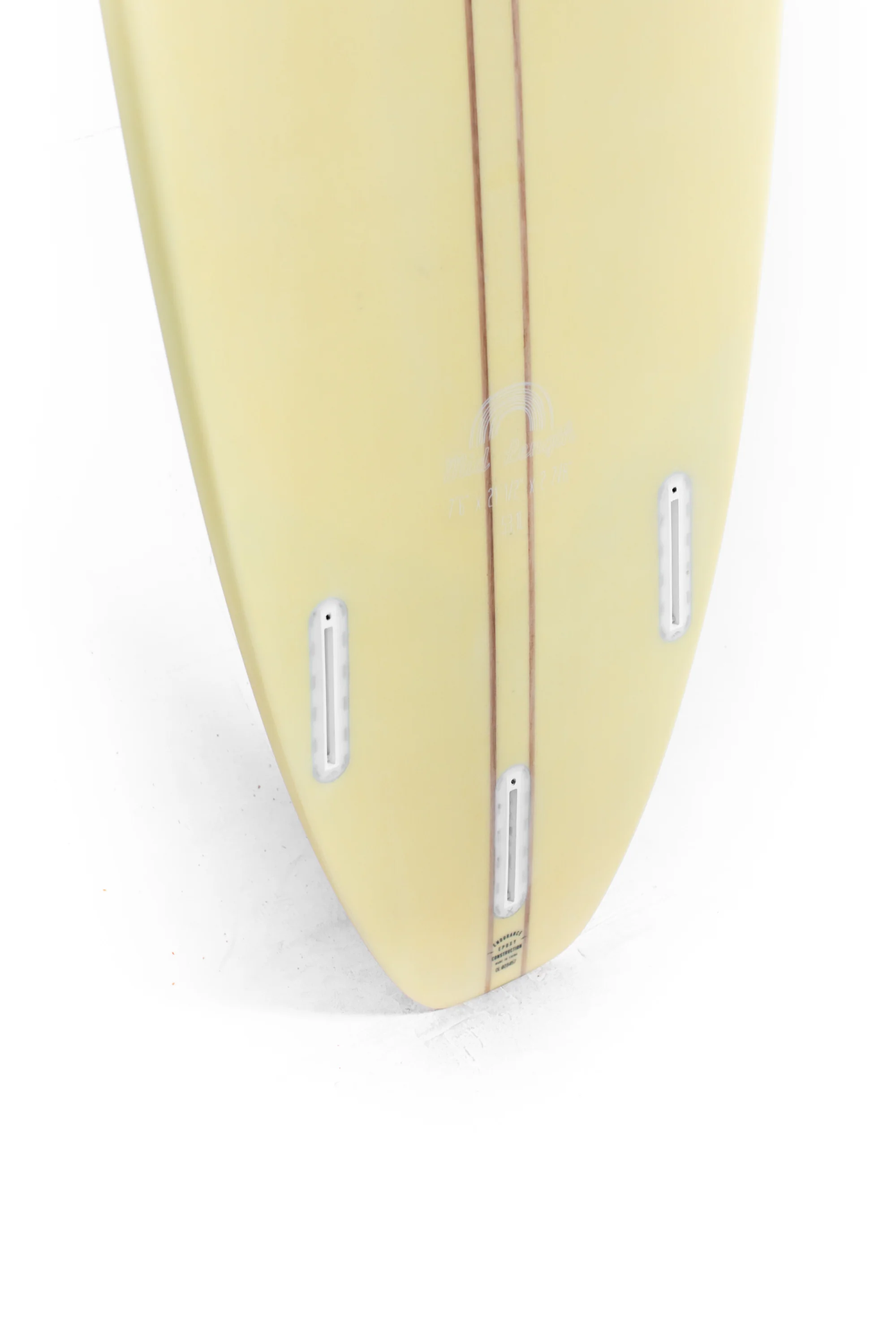 Indio Surfboards - MID LENGTH Cream Fall - 7'6" x 21 1/2 x 2 7/8 - 53,10L - Image 10