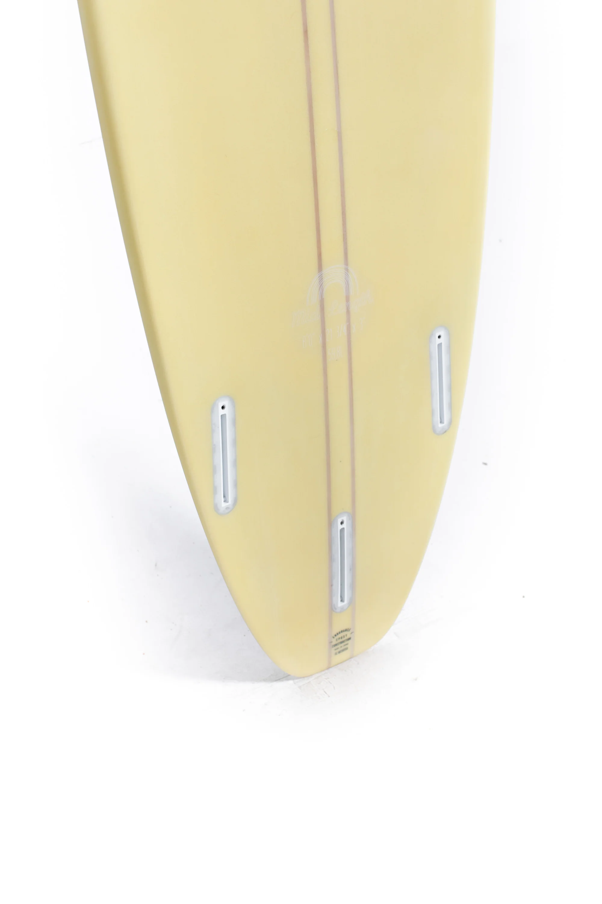Indio Surfboards - MID LENGTH Cream Lilac - 8'6" x 22" 1/8 x 3 1/4 - 70L - Image 9