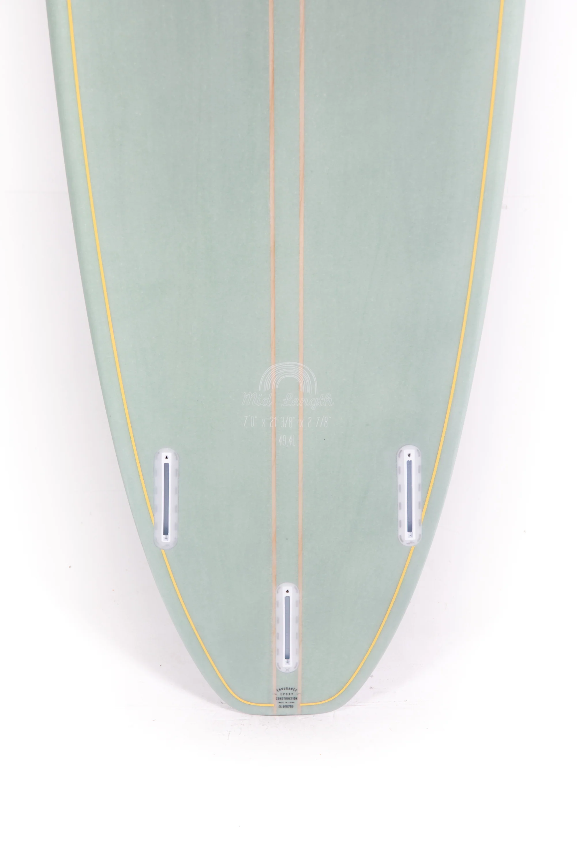 Indio Surfboards - MID LENGTH Mint - 7'0" x 21 3/8 x 2 7/8 - 49,40L - Image 8