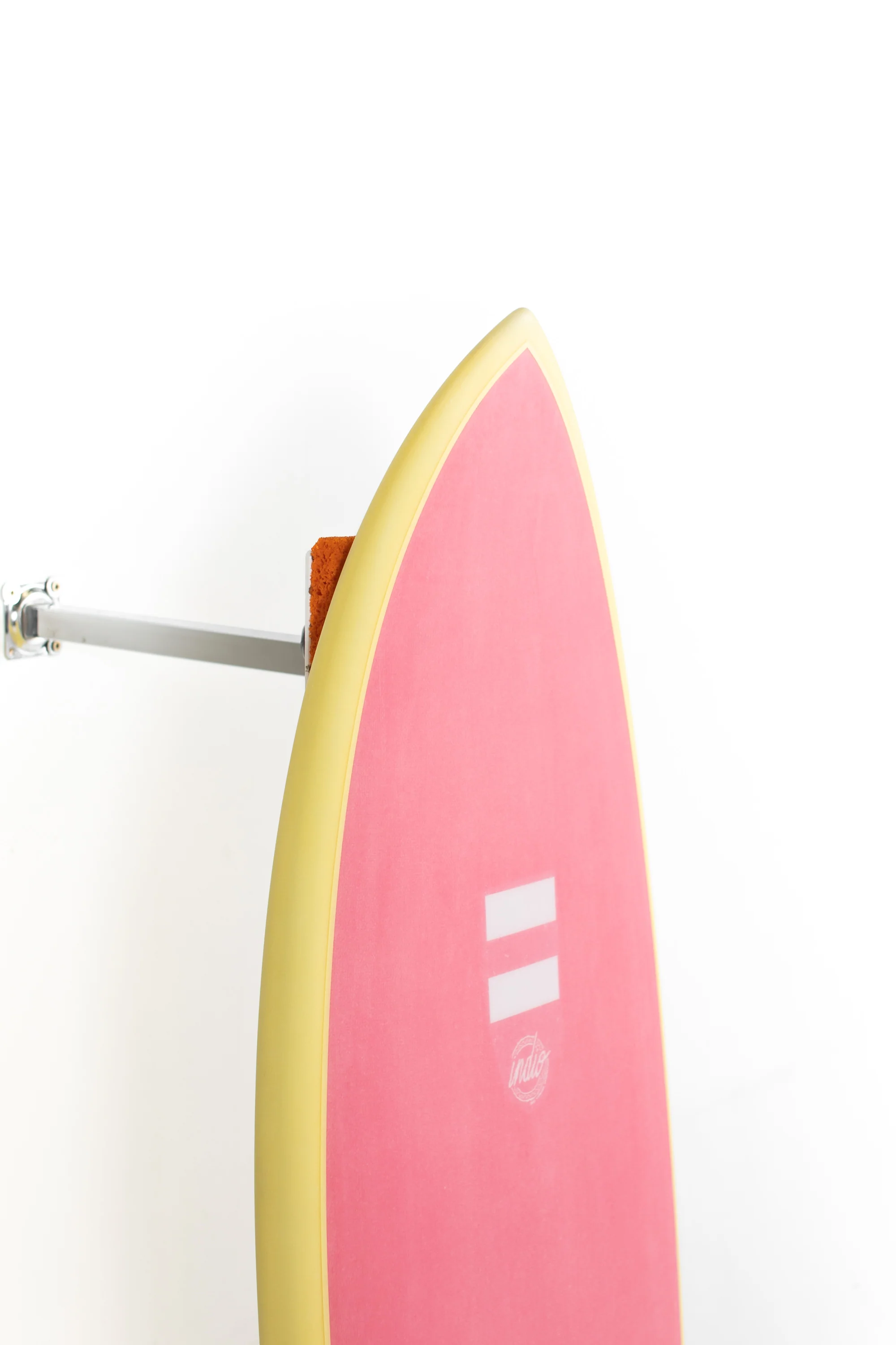 Indio Surfboards - RACER Cream Flamingo - 4'11" x 19" x 2 1/8 - 22.5L - Image 6