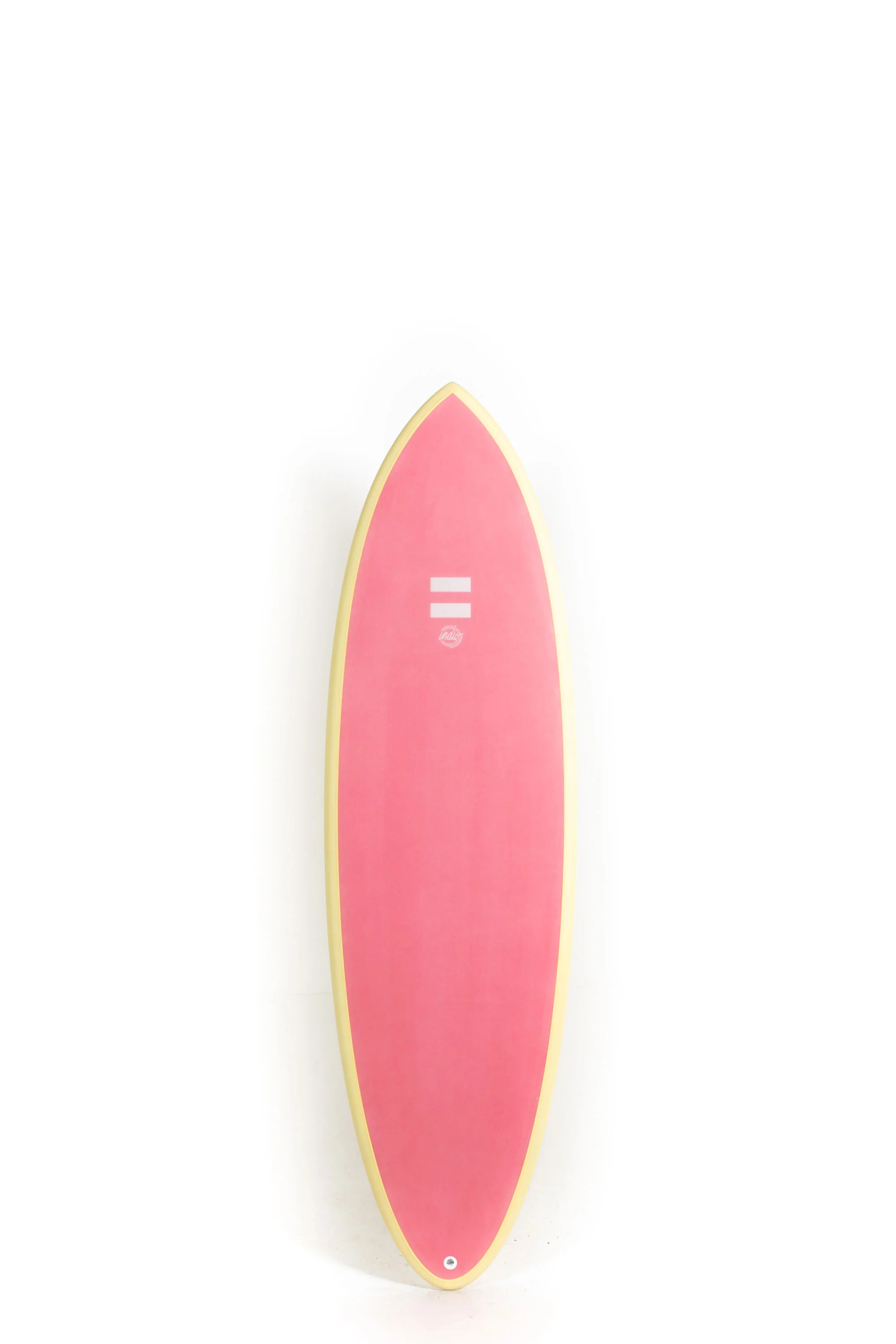 Indio Surfboards - RACER Cream Flamingo - 6'4" x 21 1/4 x 2 11/16 - 42L