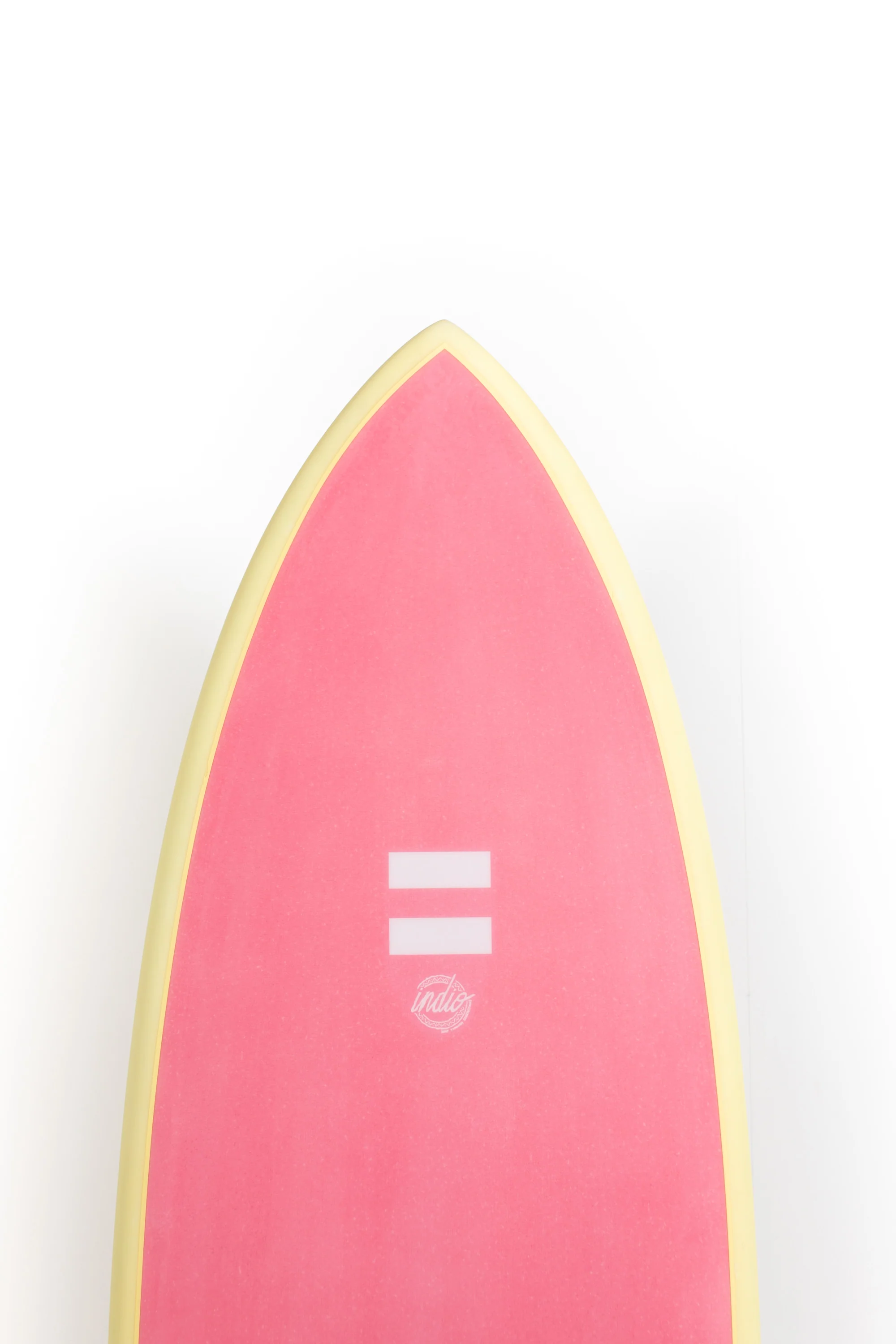 Indio Surfboards - RACER Cream Flamingo - 6'6" x 21 3/8 x 2 13/16 - 44.5L - Image 3