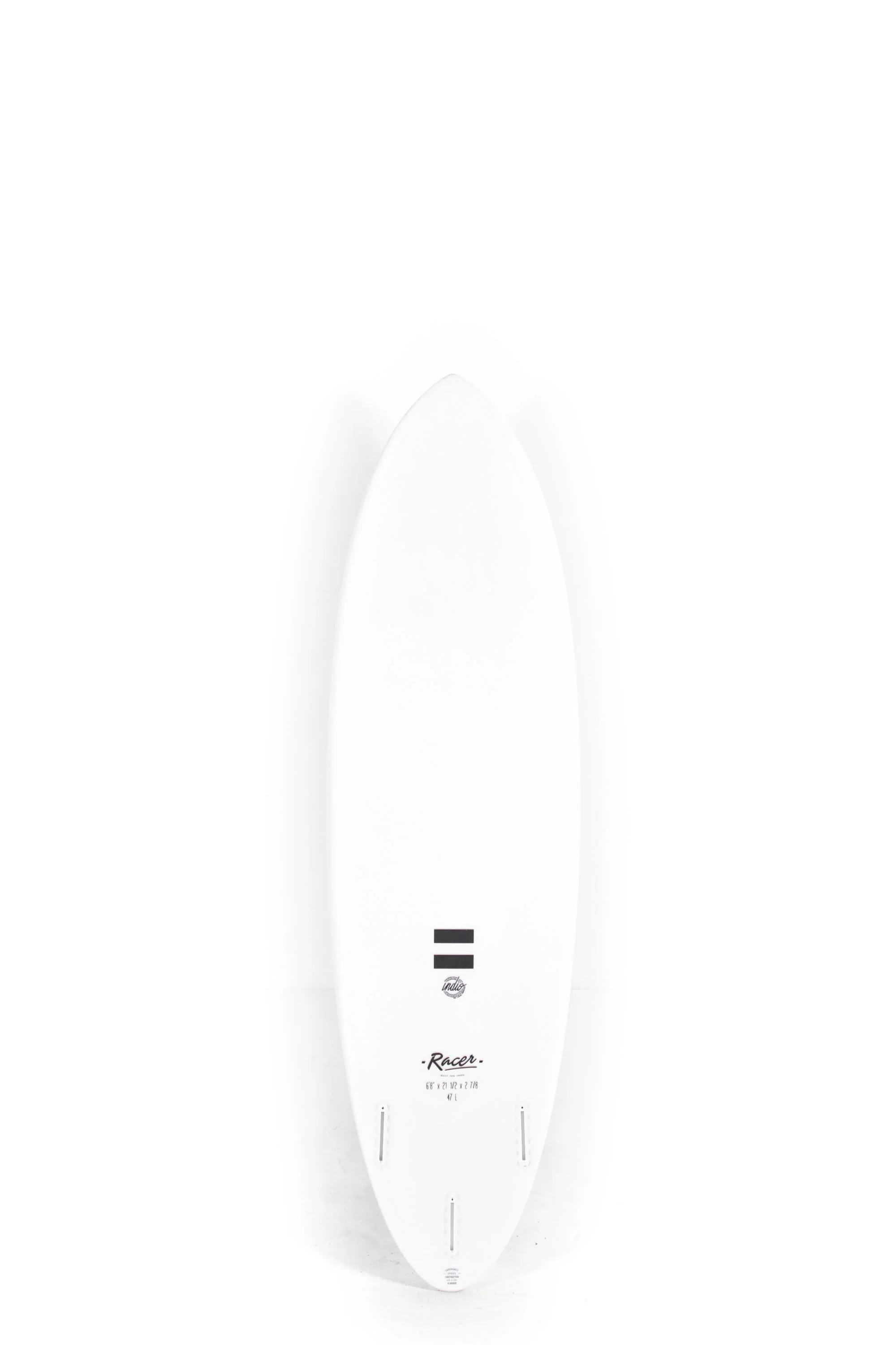Indio Surfboards - RACER Light Stripes - 6'8" x 21 1/2 x 2 7/8 - 47L - Image 2
