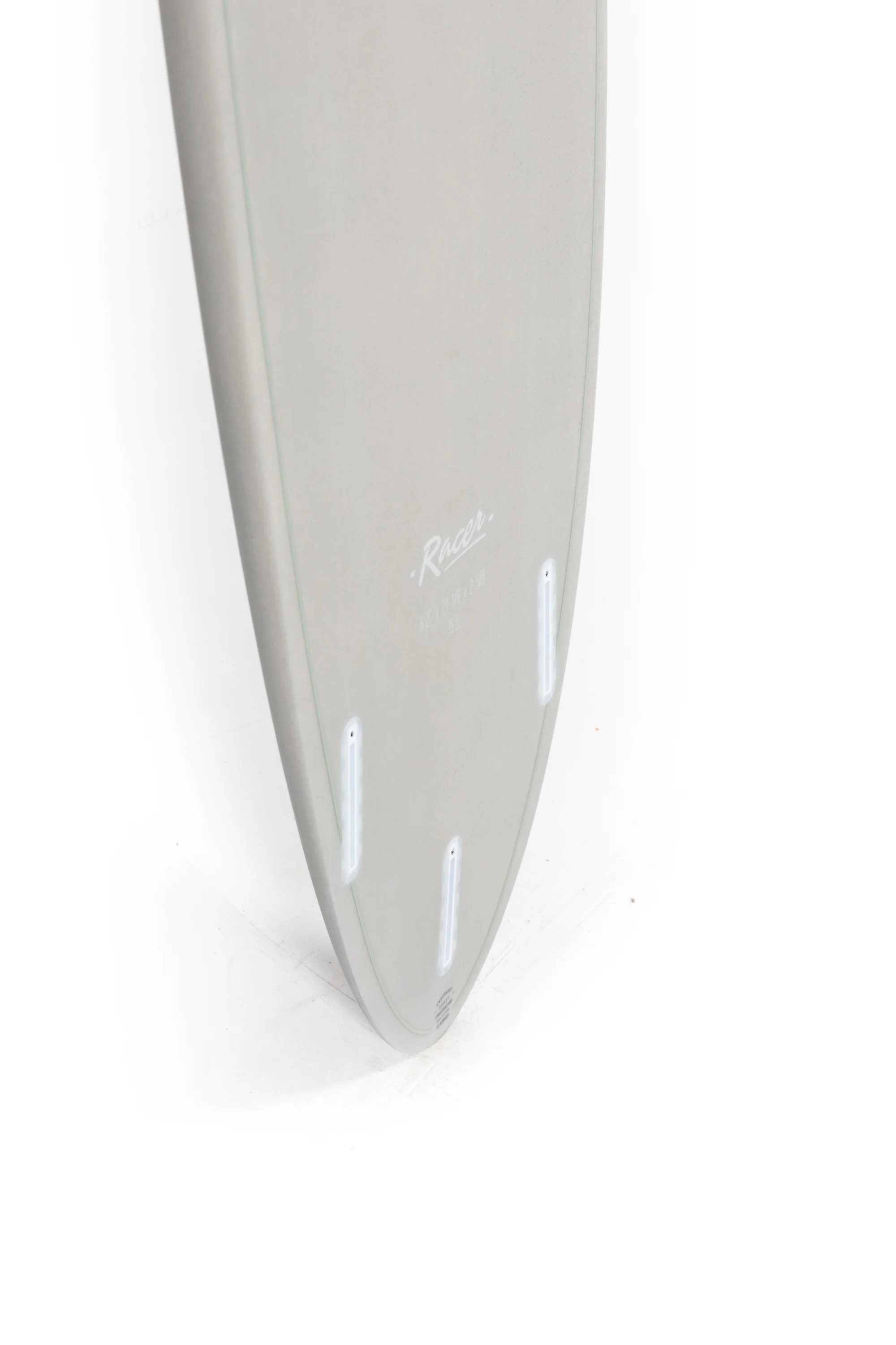 Indio Surfboards - RACER Grey - 6'2" x 21" 1/8 x 2 5/8 - 39,5L - Image 10