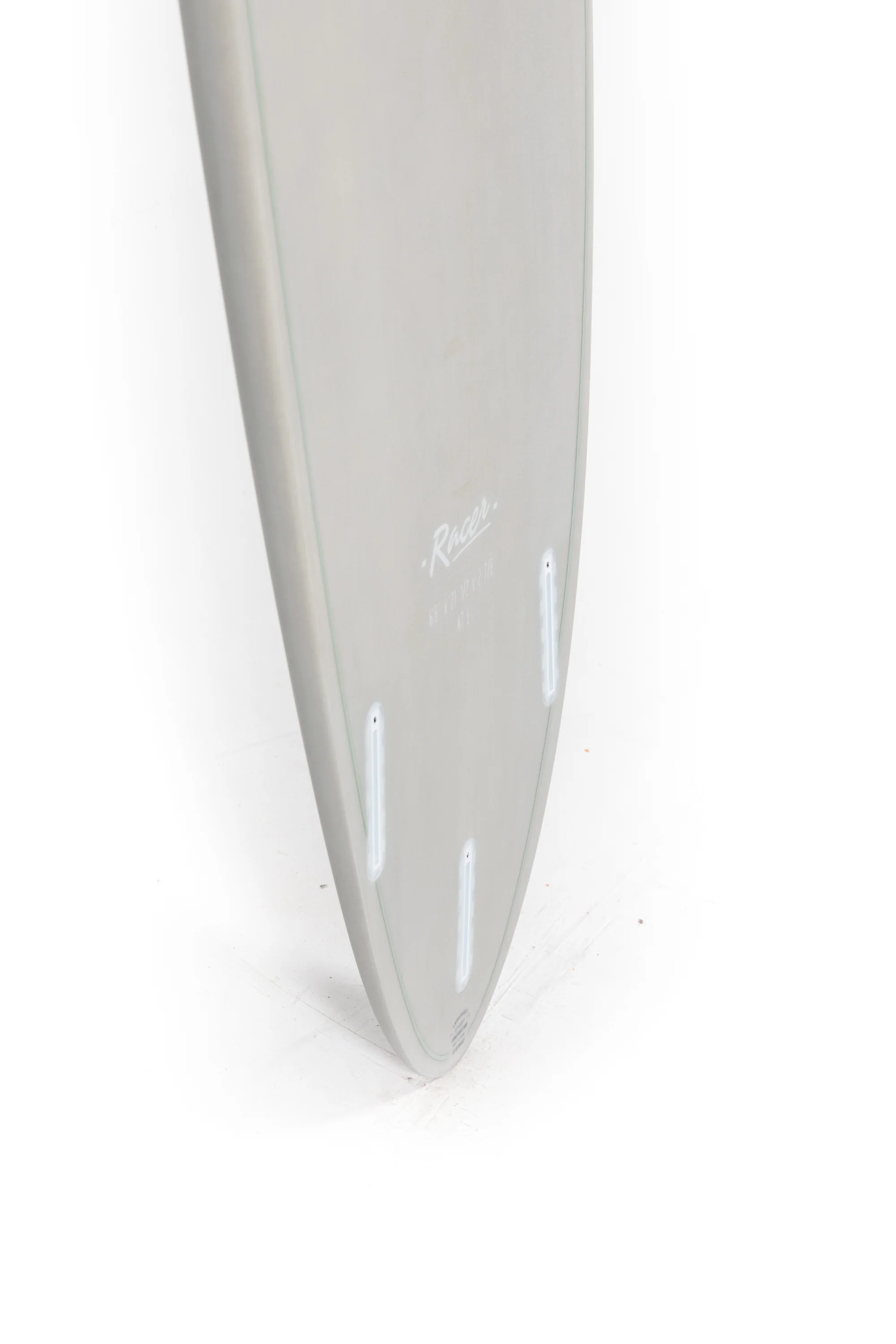 Indio Surfboards - RACER Grey - 6'8" x 21 1/2 x 2 7/8 - 47L - Image 10