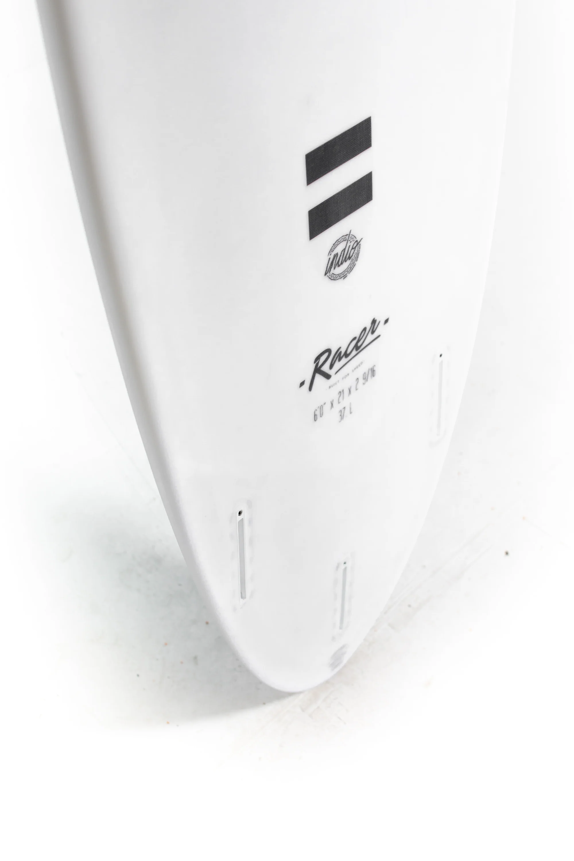 Indio Surfboards - RACER Light Stripes - 6'0" x 21" x 2 9/16 - 37L - Image 10