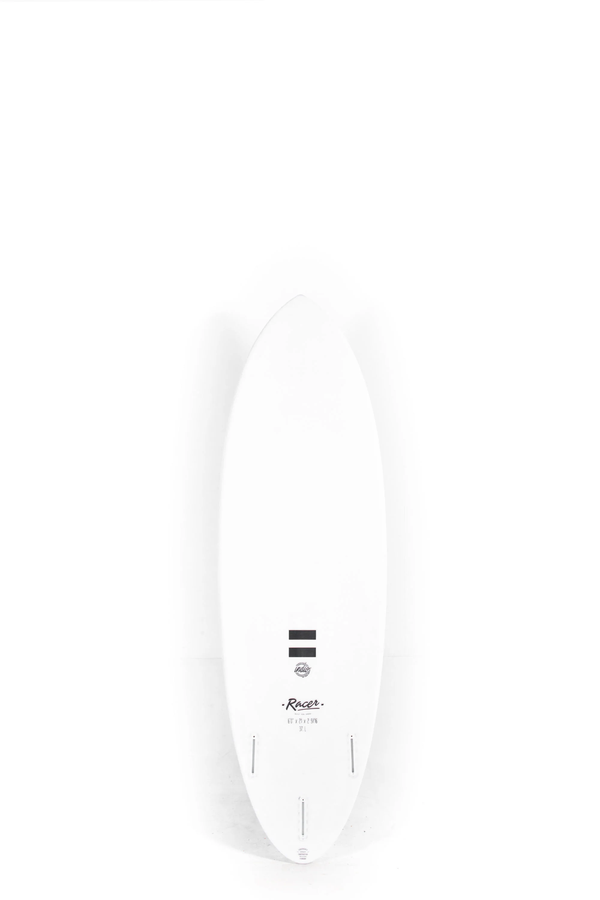Indio Surfboards - RACER Light Stripes - 6'0" x 21" x 2 9/16 - 37L - Image 2