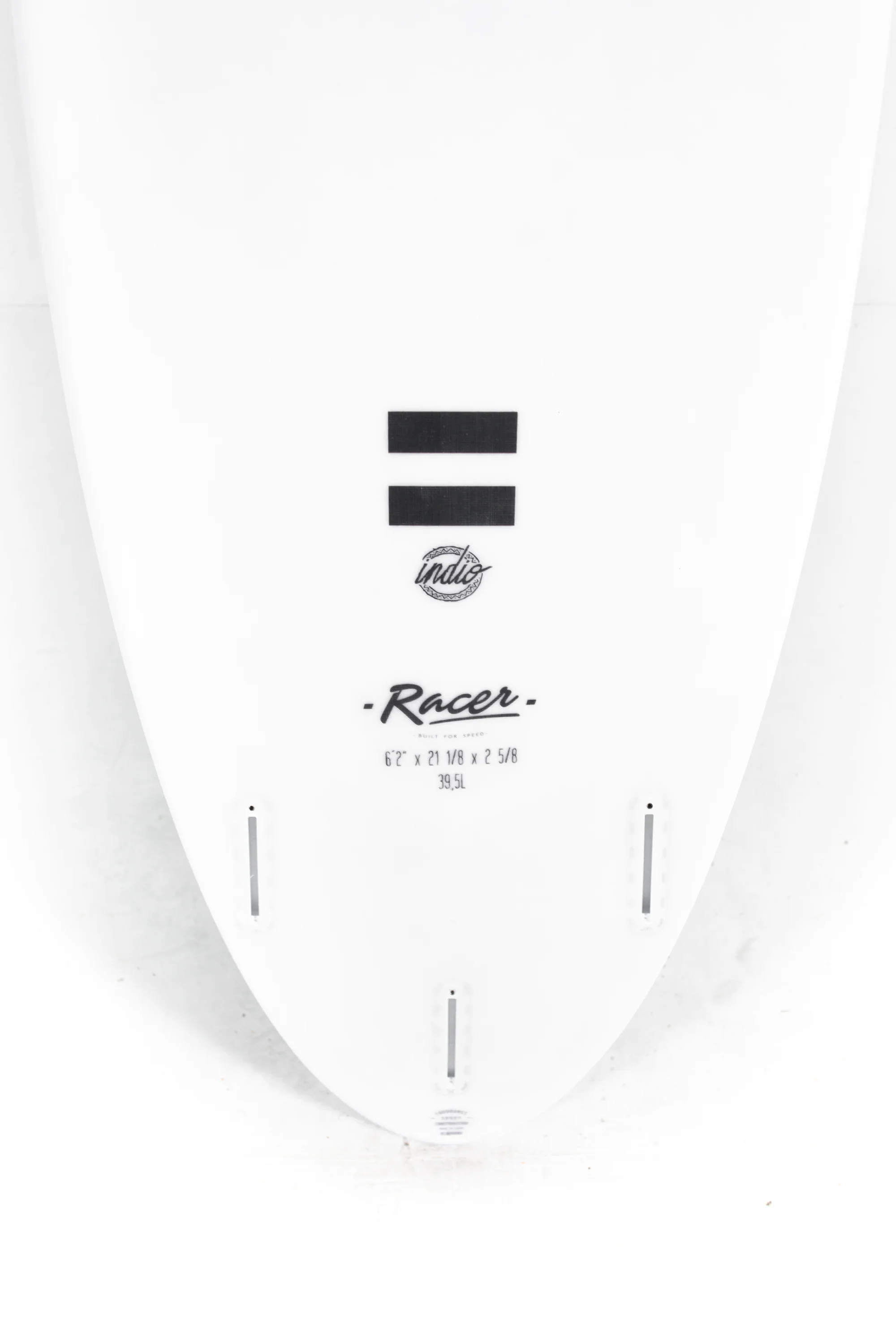 Indio Surfboards - RACER Light Stripes - 6'2" x 21" 1/8 x 2 5/8 - 39.5L - Image 8