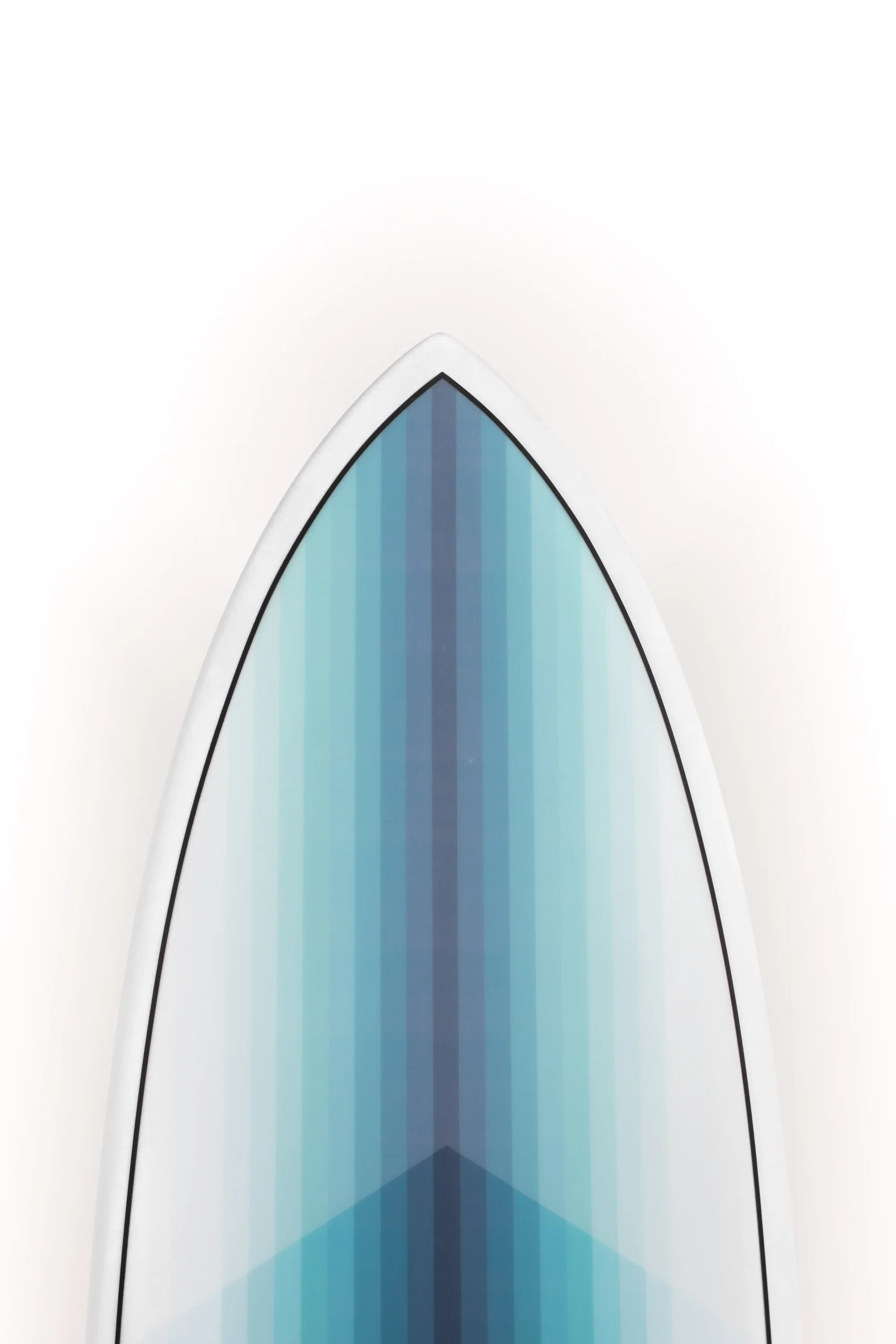 Indio Surfboards - RACER Light Stripes - 6'4" x 21 1/4 x 2 11/16 - 42L - Image 3