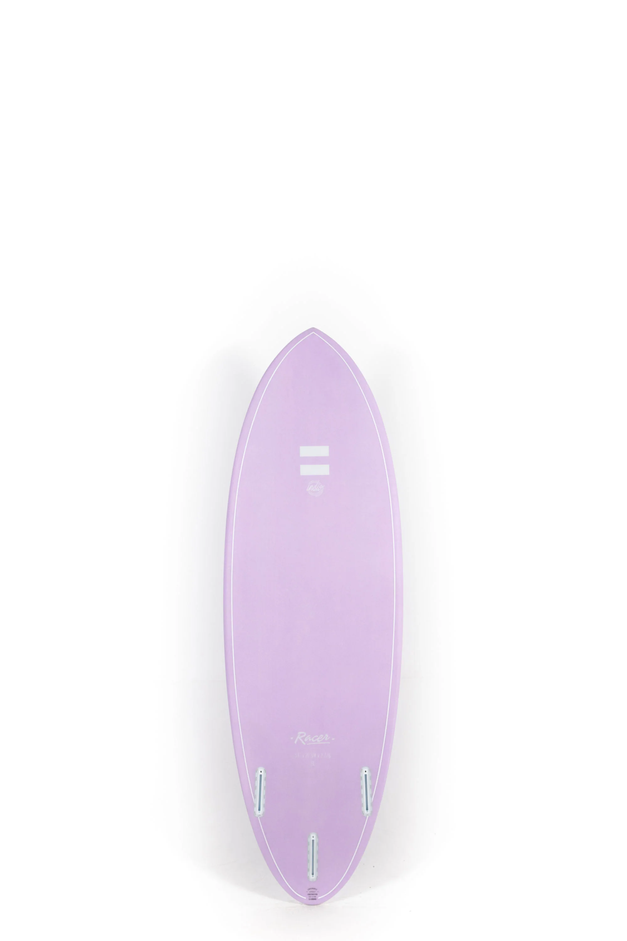 Indio Surfboards - RACER Lilac - 5'8" x 20 3/4" x 2 7/16 - 33L - Image 2