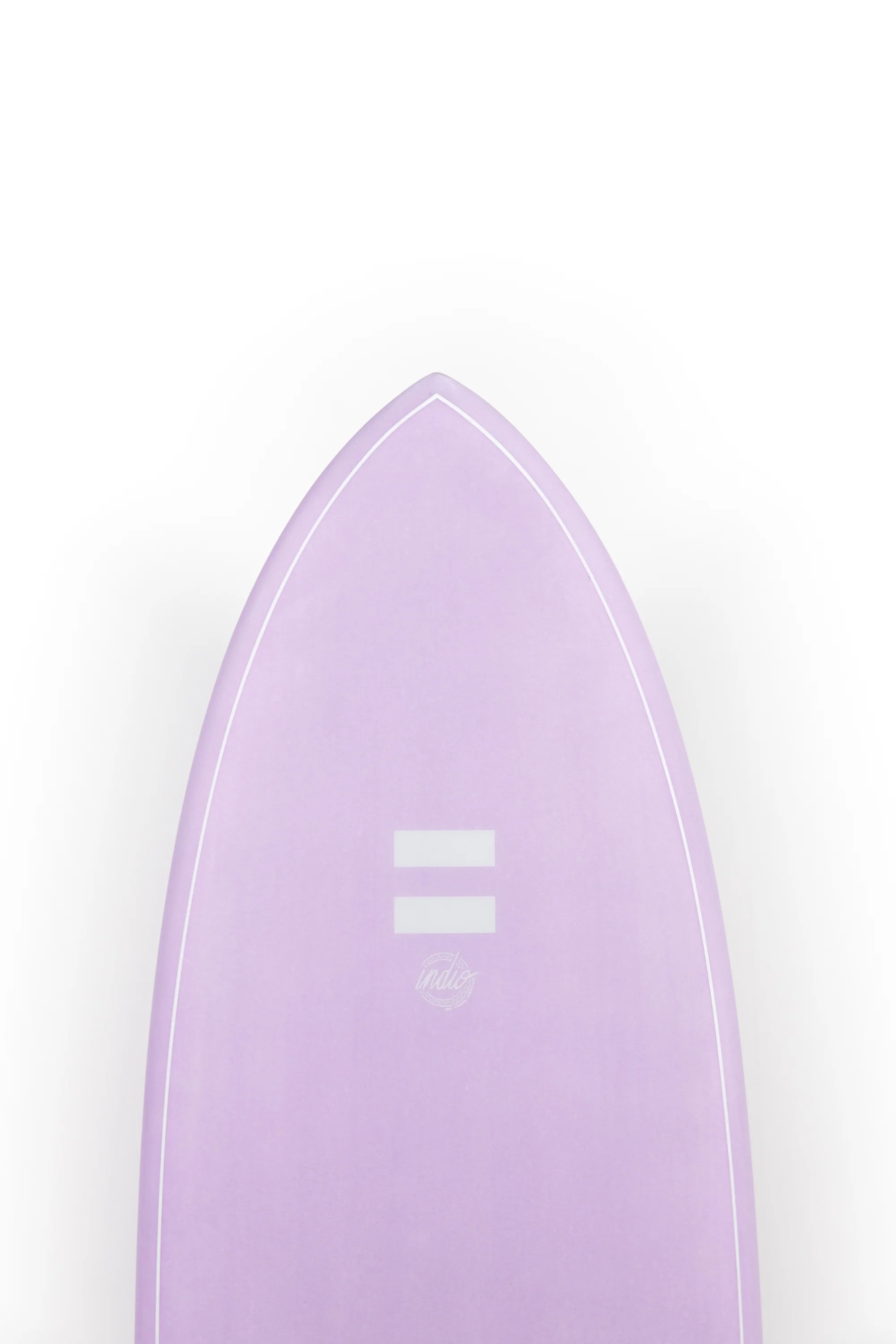 Indio Surfboards - RACER Lilac - 5'8" x 20 3/4" x 2 7/16 - 33L - Image 3