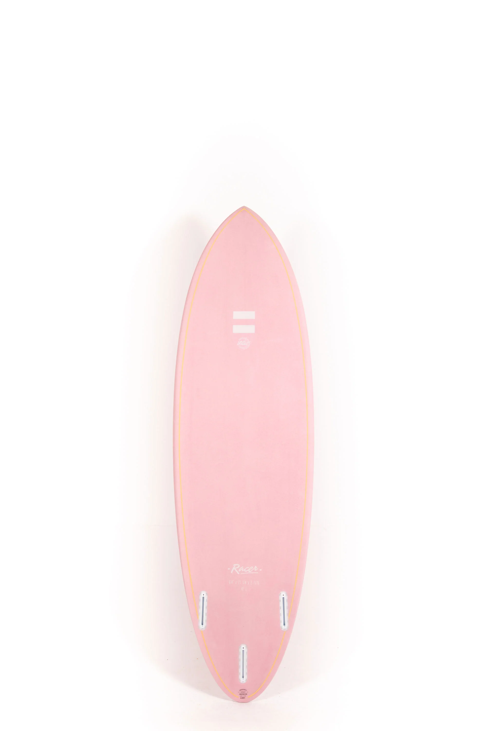 Indio Surfboards - RACER Pink - 6'4" x 21 1/4 x 2 11/16 - 42L - Image 2