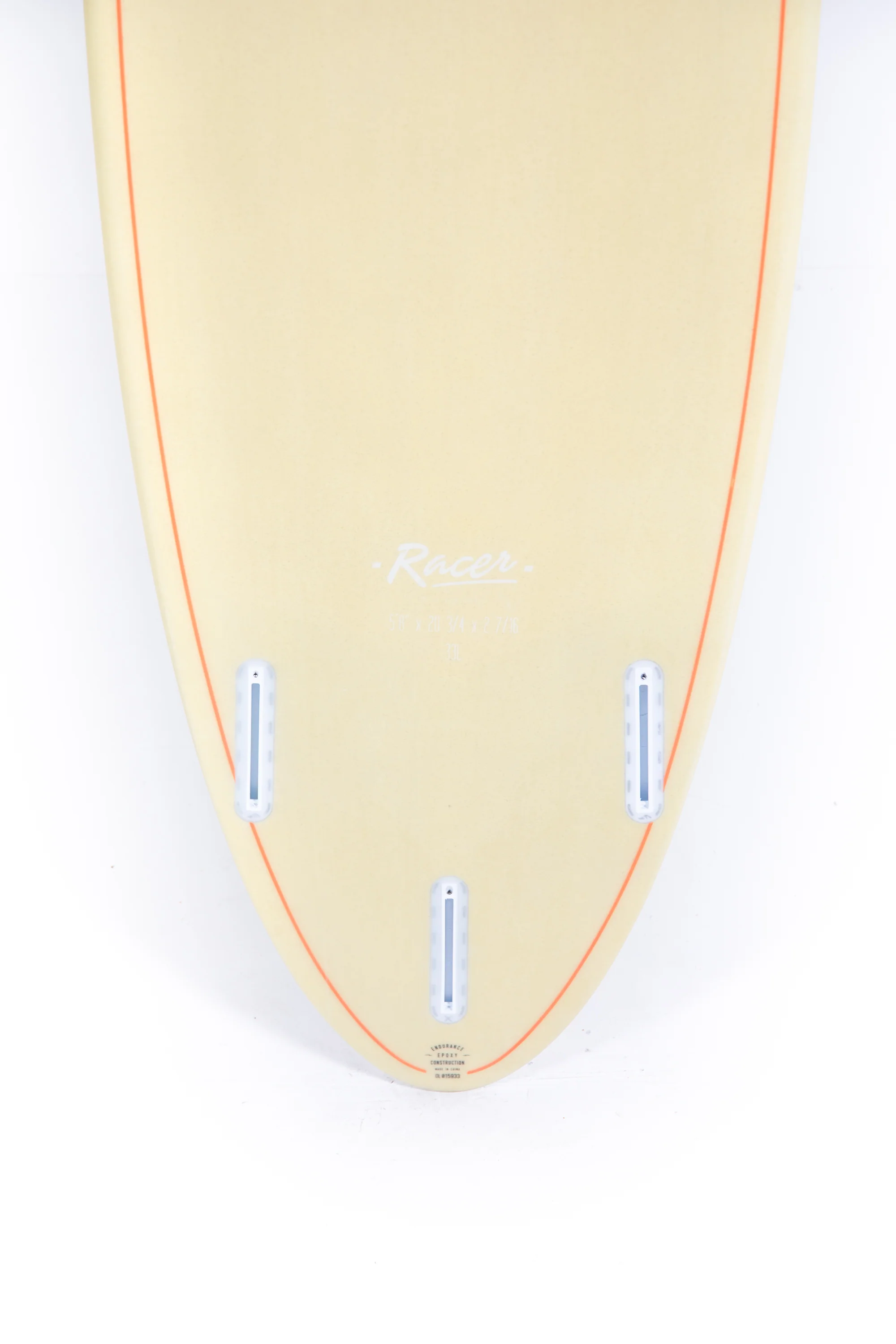 Indio Surfboards - RACER Sand - 5'8" x 20 3/4" x 2 7/16 - 33L - Image 8