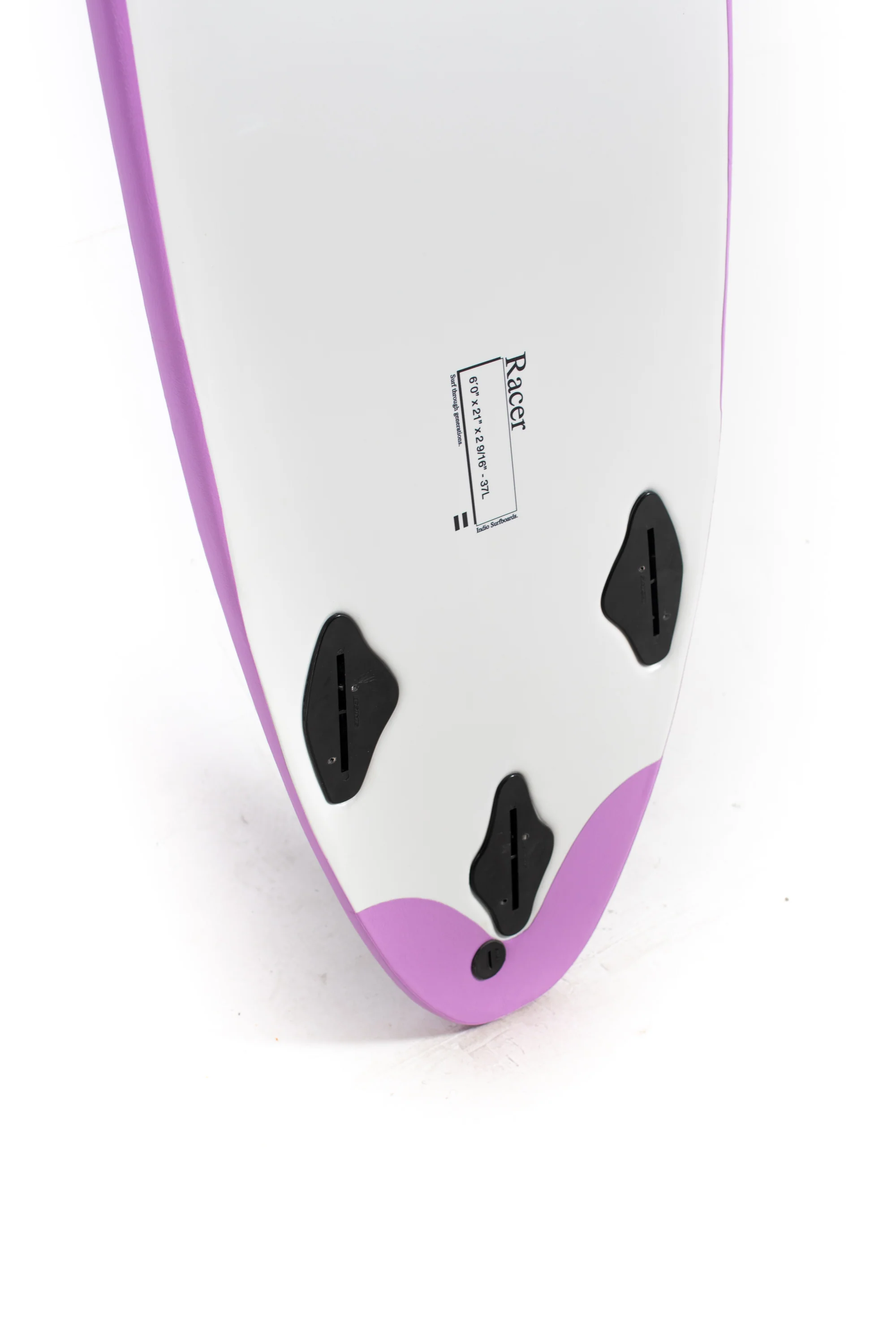 Indio Surfboards - RACER SUNTECH - 6'0" x 21 x 2 9/16 - 37L - Image 10