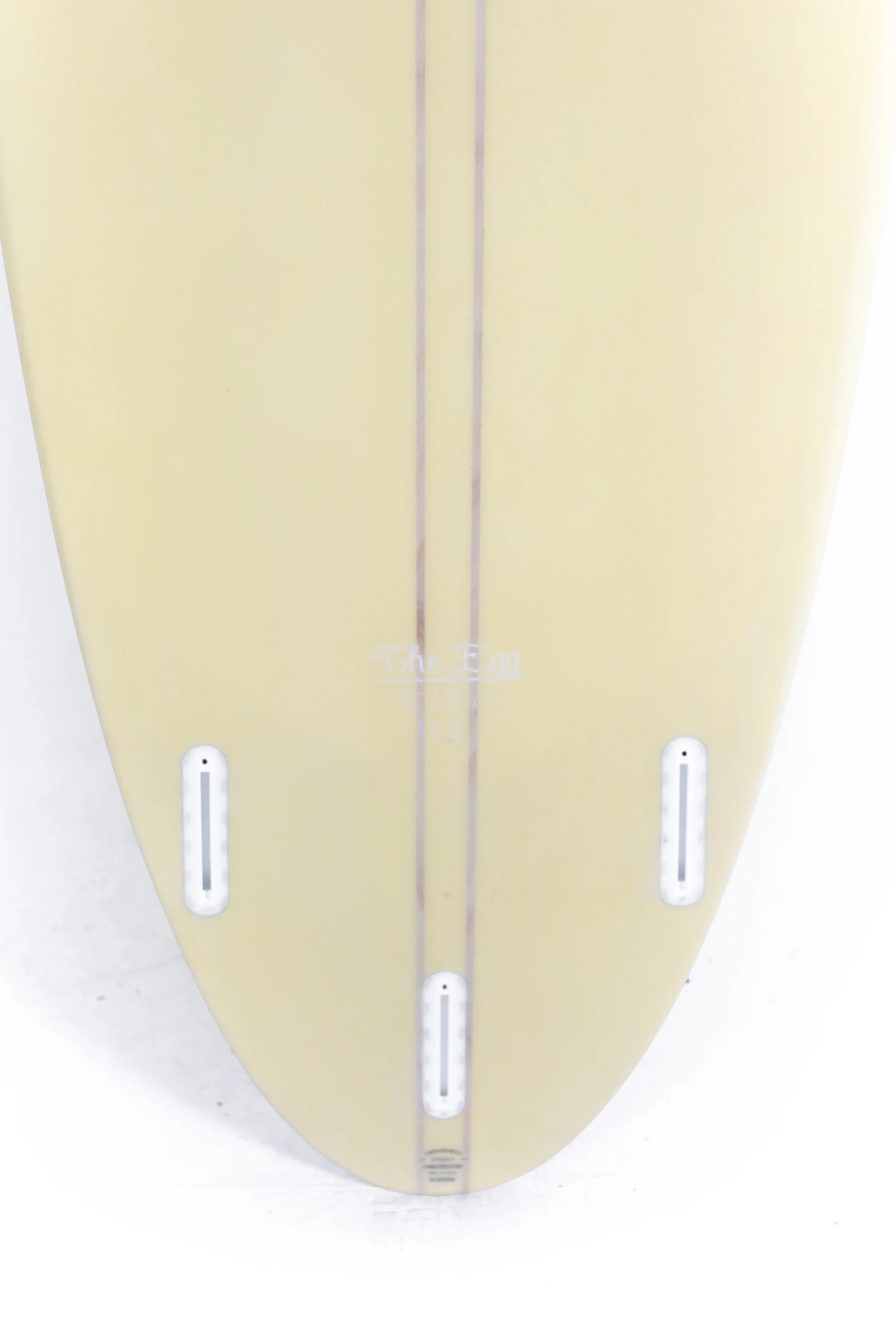 Indio Surfboards - THE EGG Cream Olive - 8'2" x 23" x 3 - 67,70L - Image 8