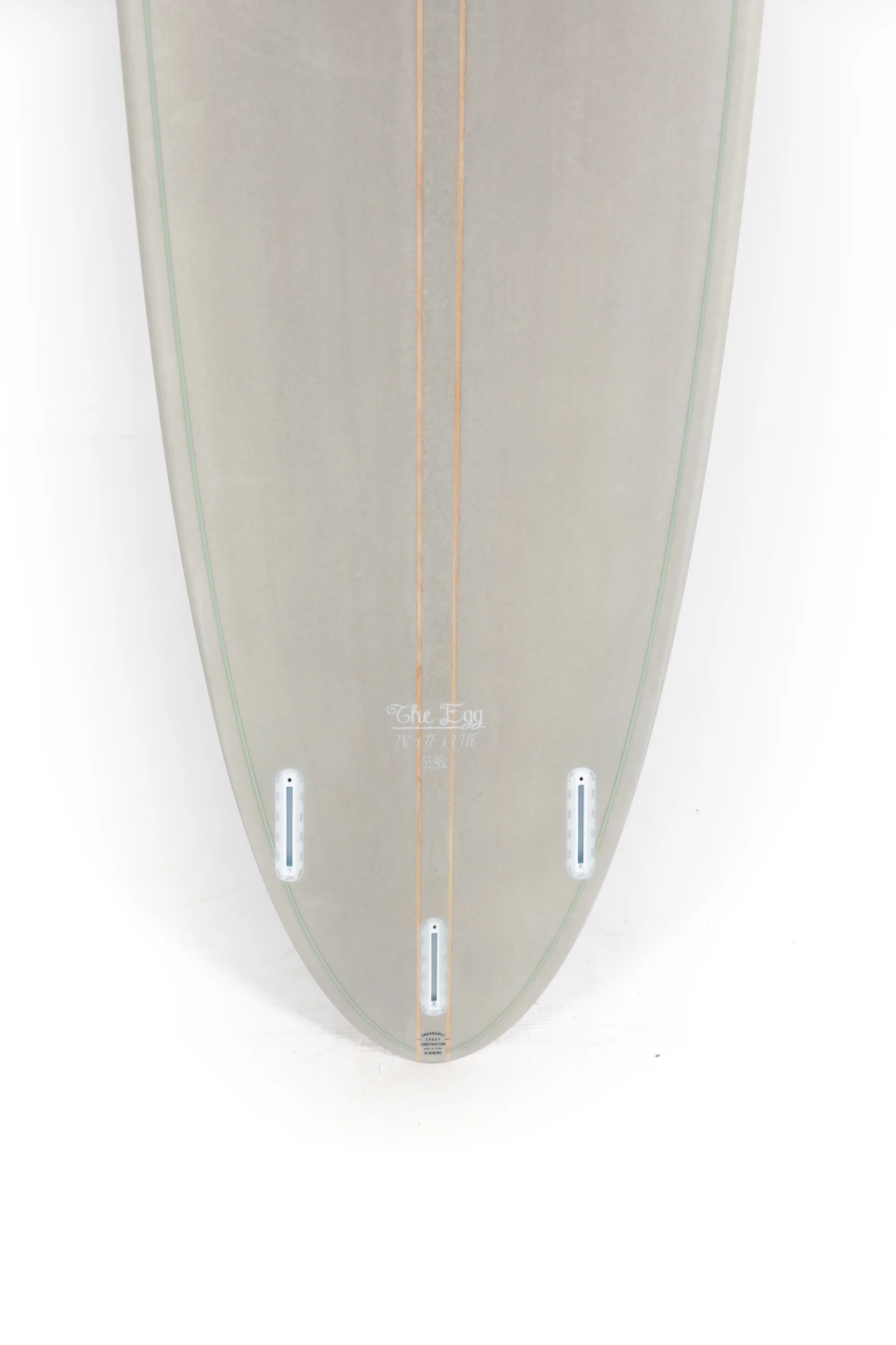 Indio Surfboards - THE EGG Gray - 7'6" x 22" x 2 7/8 - 55,98L - Image 8