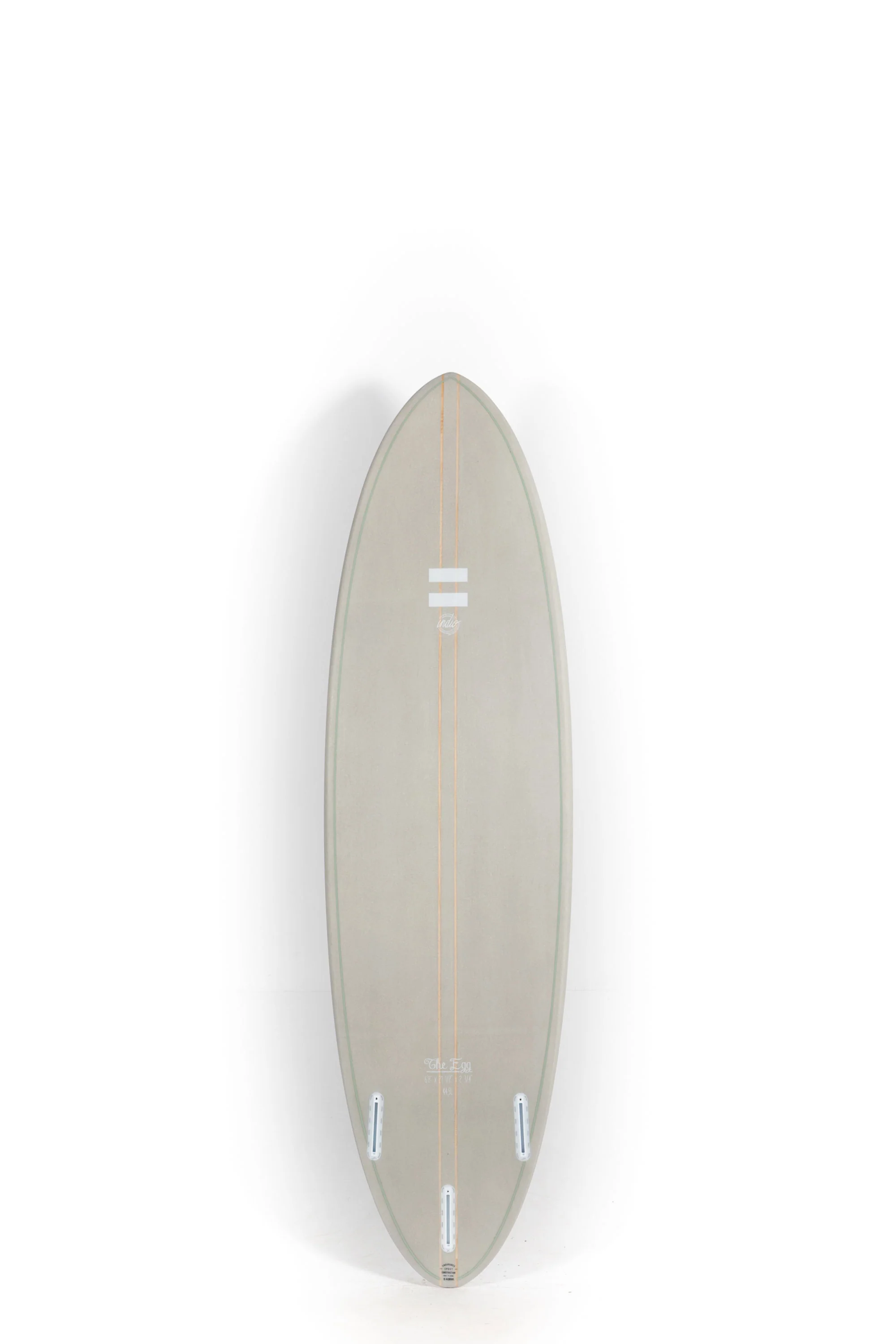 Indio Surfboards - THE EGG Gray - 6'8" x 21" 1/2 x 2 3/4 - 44,90L - Image 2
