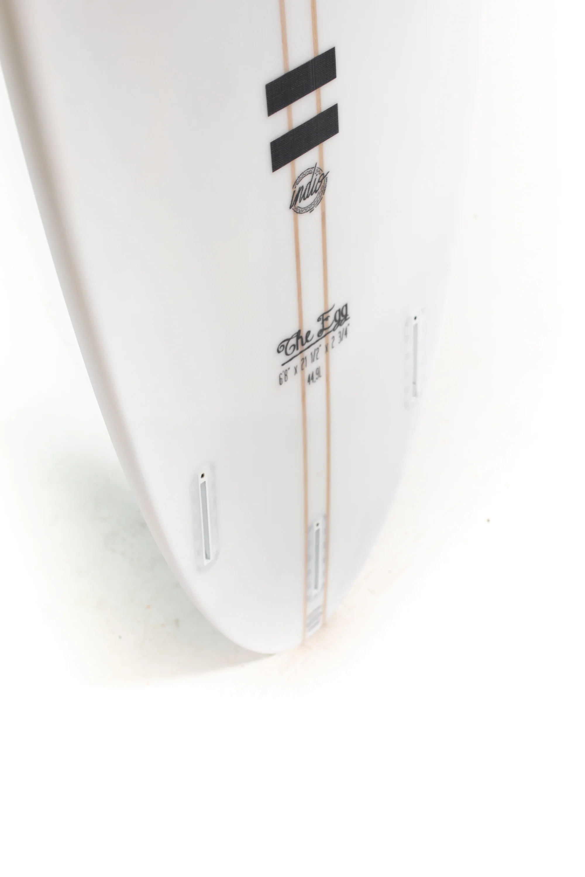 Indio Surfboards - THE EGG Light Stripes - 6'8" x 21" 1/2 x 2 3/4 - 44.90L - Image 10