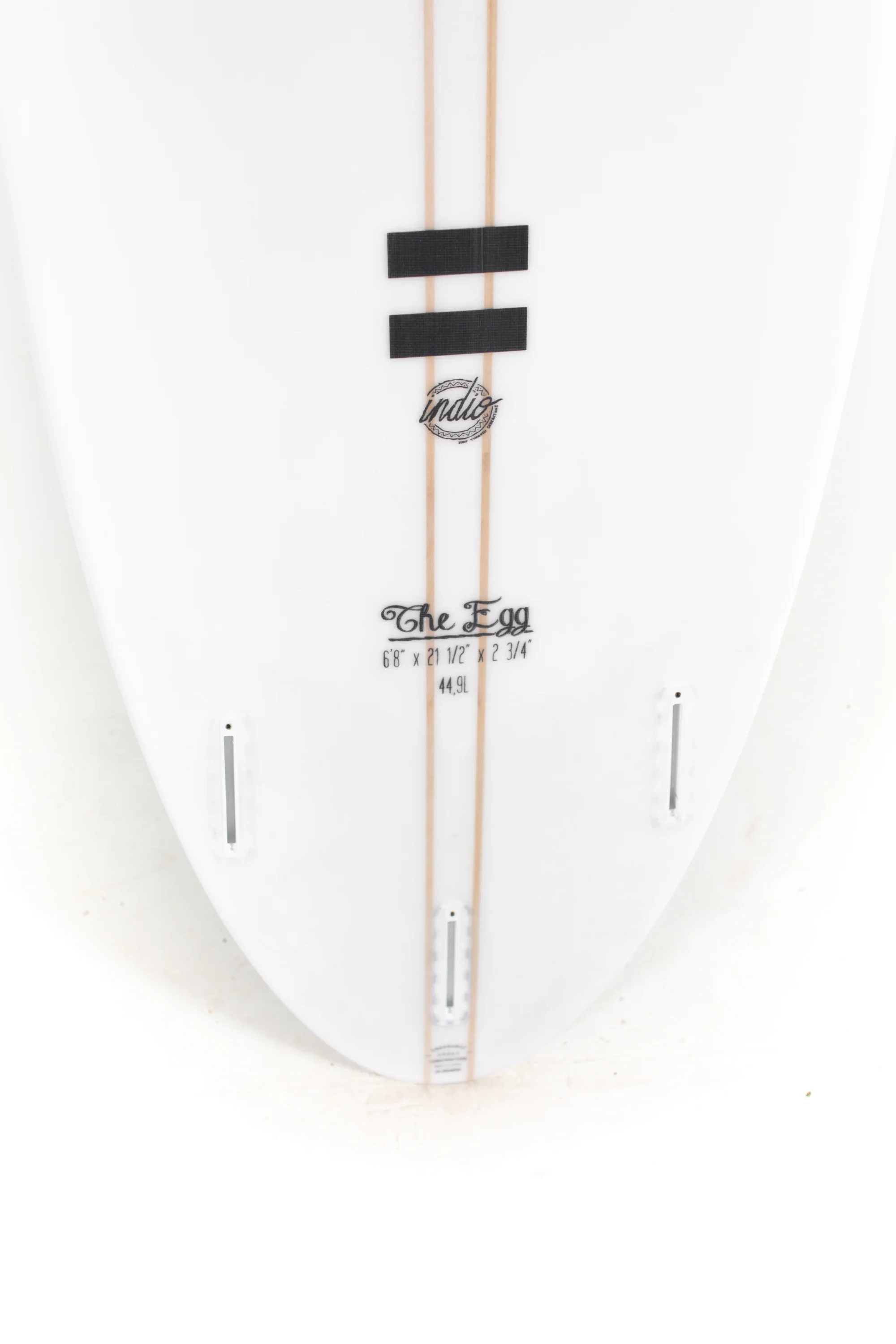 Indio Surfboards - THE EGG Light Stripes - 6'8" x 21" 1/2 x 2 3/4 - 44.90L - Image 8
