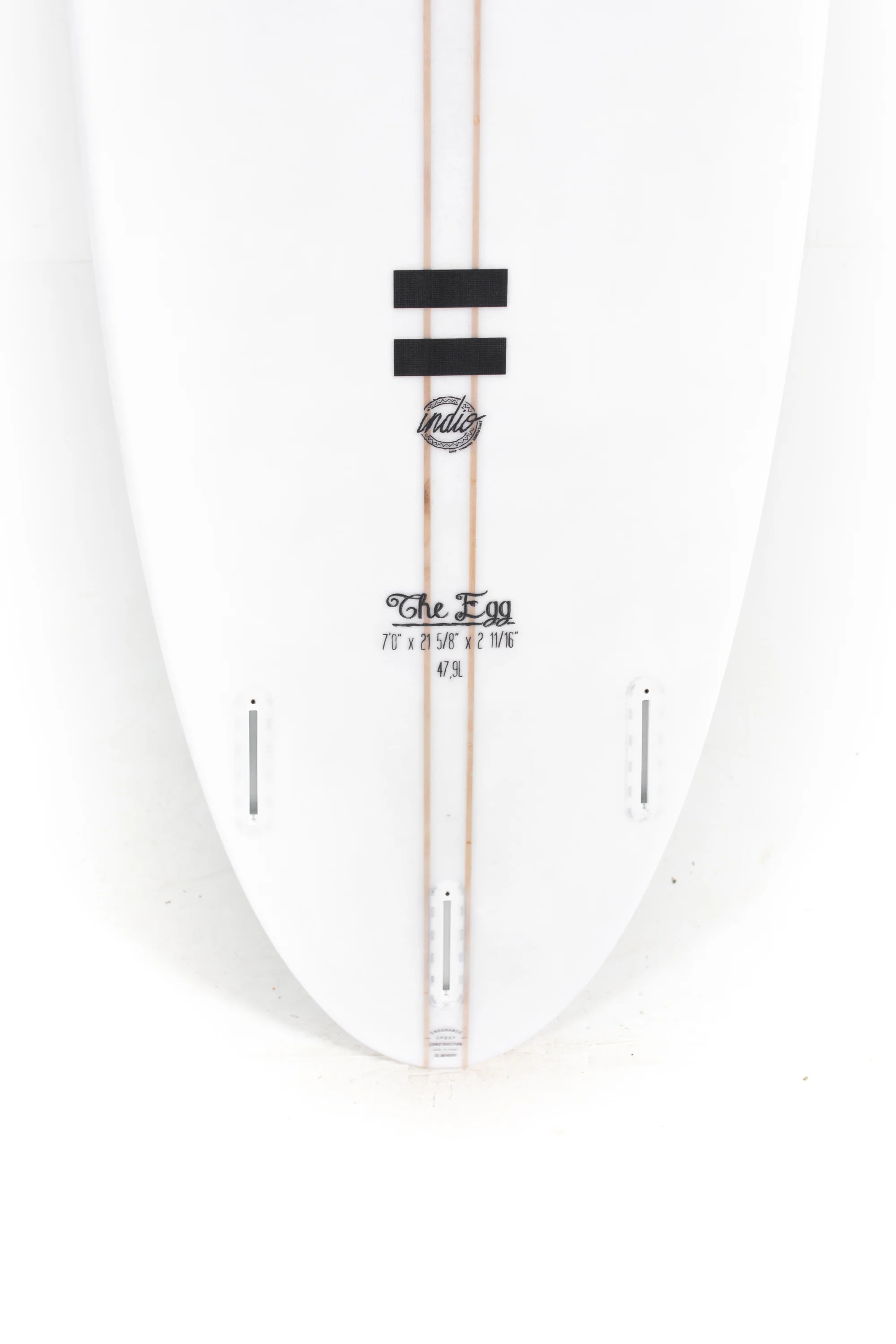 Indio Surfboards - THE EGG Light Stripes - 7'0" x 21 5/8 x 2 11/16 - 47.90L - Image 8