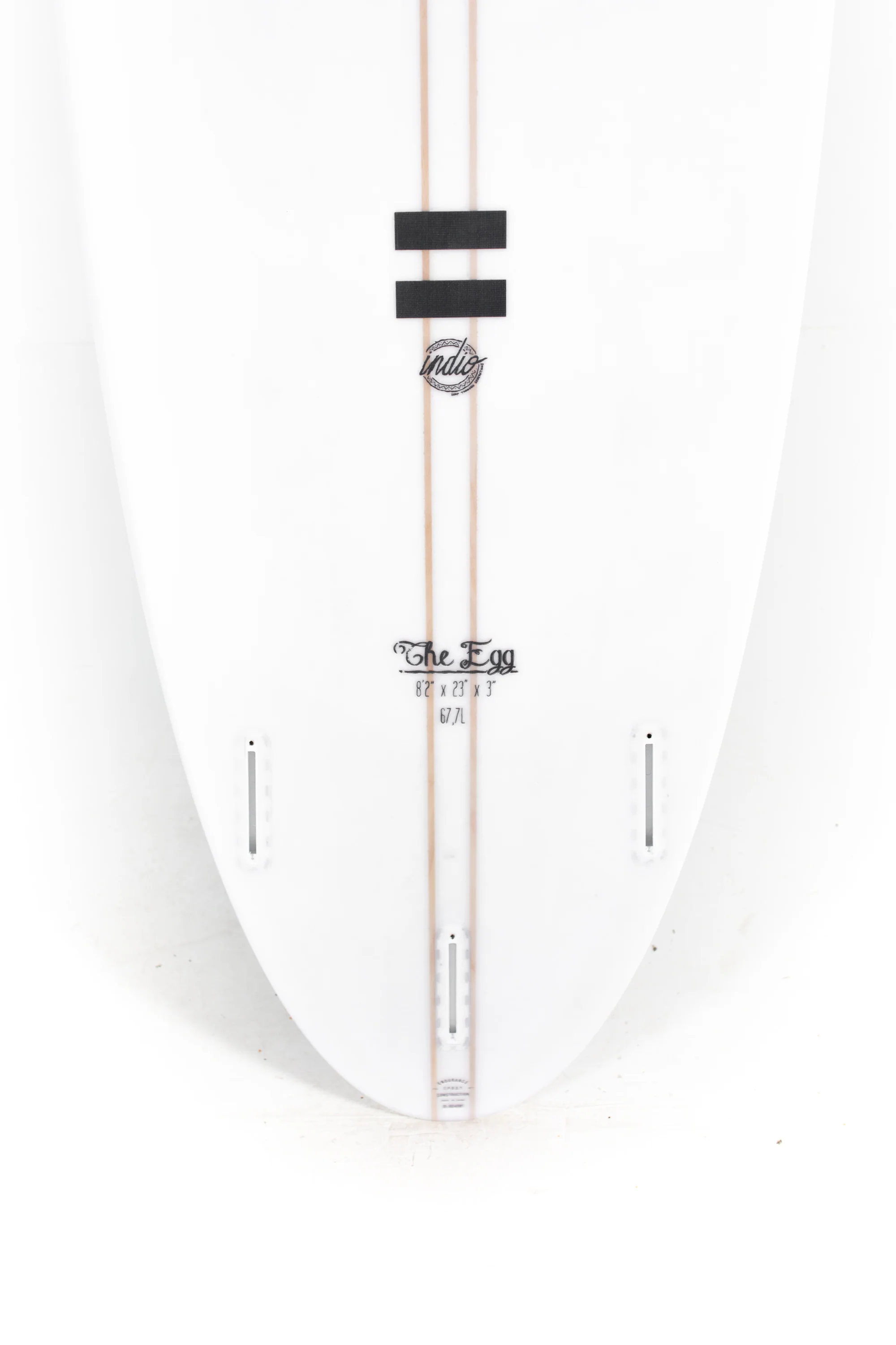 Indio Surfboards - THE EGG Light Stripes - 8'2" x 23" x 3 - 67.70L - Image 8