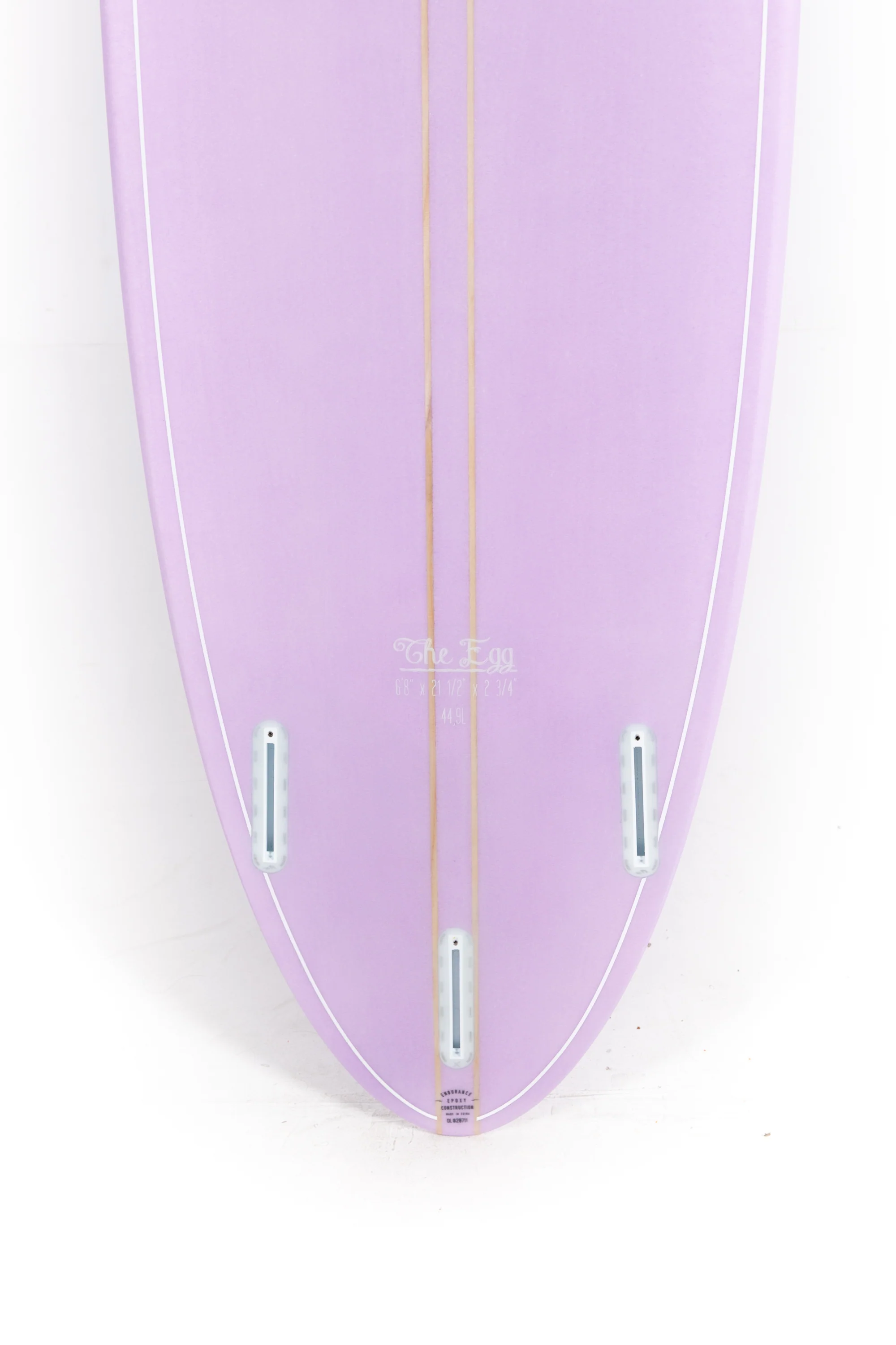 Indio Surfboards - THE EGG Lilac - 6'8" x 21" 1/2 x 2 3/4 - 44,90L - Image 8