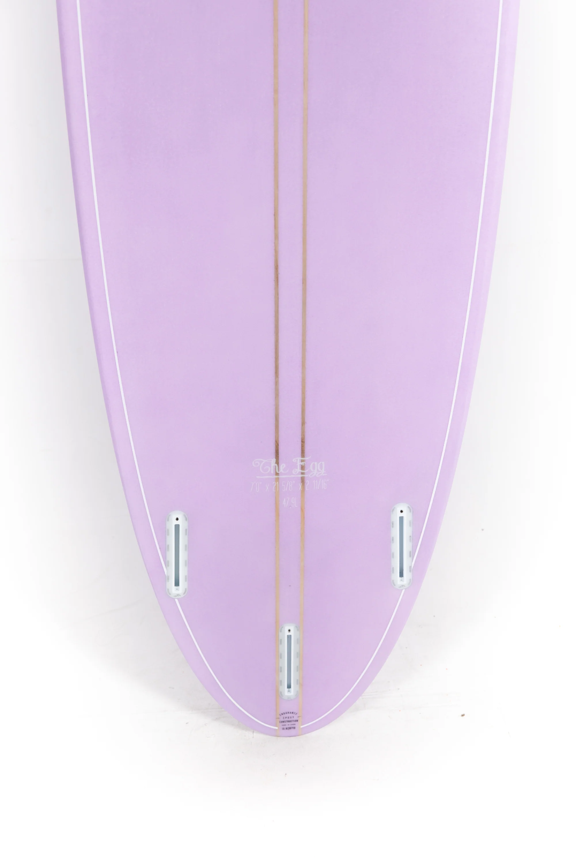 Indio Surfboards - THE EGG Lilac - 7'0" x 21 5/8 x 2 11/16 - 47.90L - Image 8