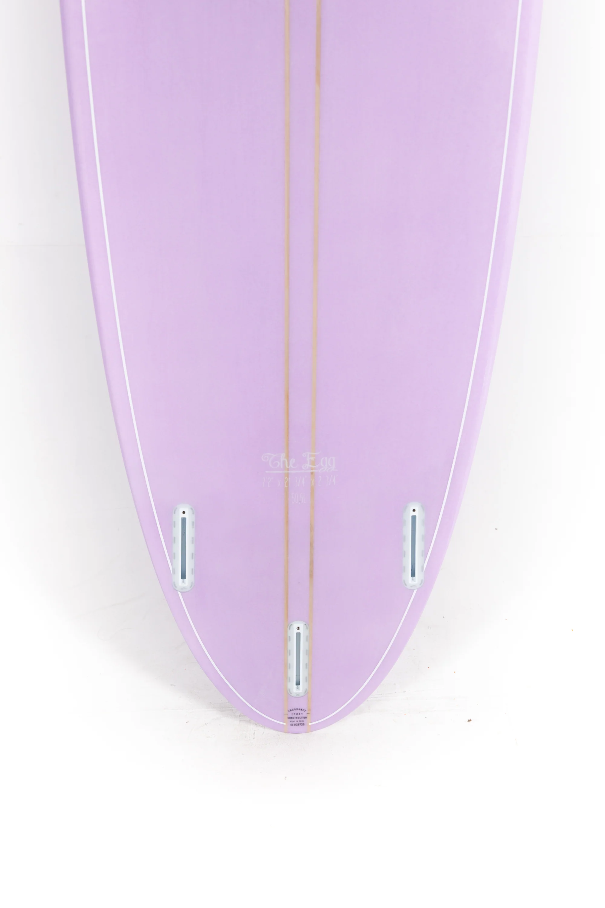 Indio Surfboards - THE EGG Lilac - 7'2" x 21" 3/4 x 2 3/4 - 50,50L - Image 8