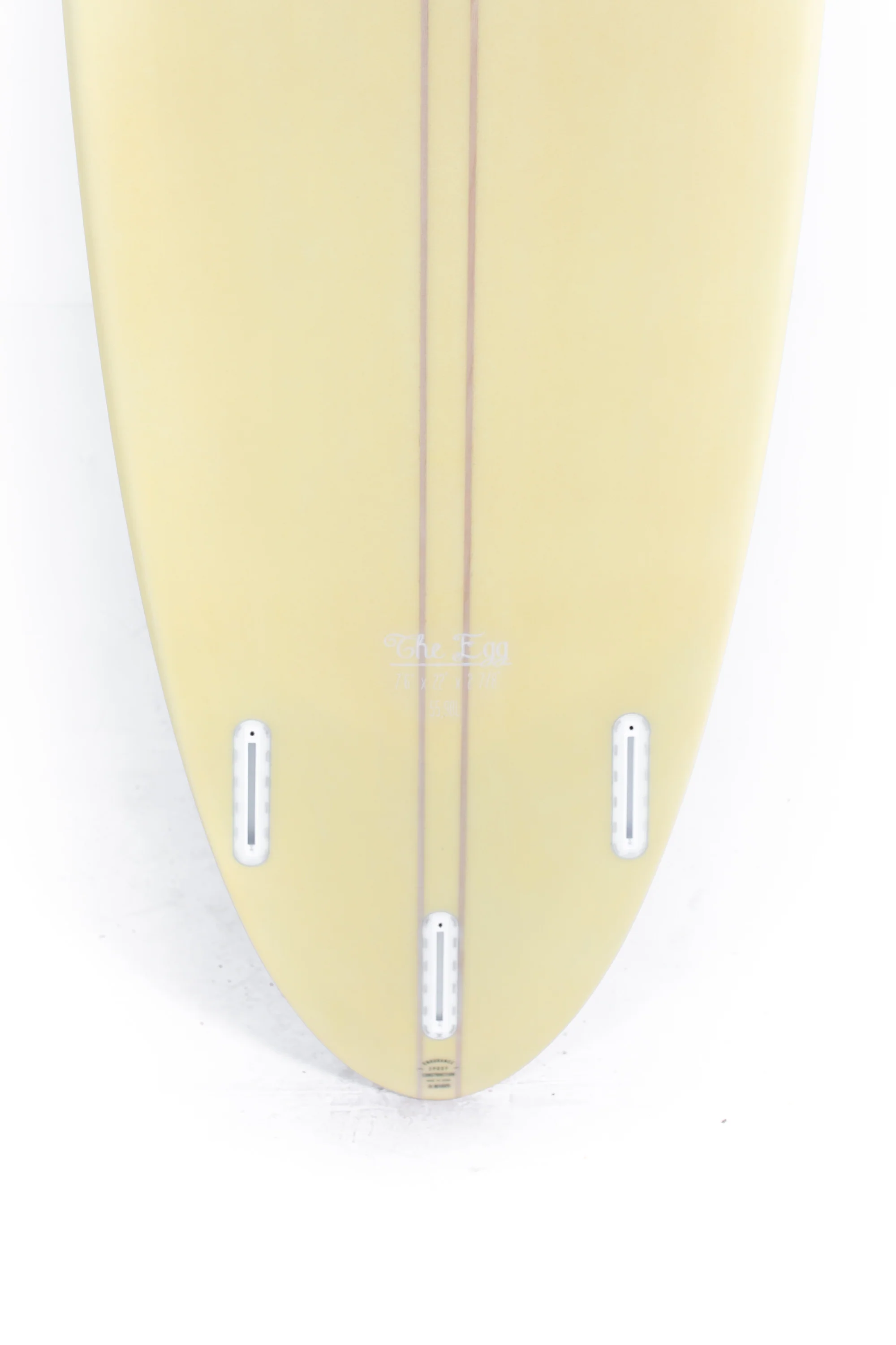 Indio Surfboards - THE EGG Cream Olive - 7'6" x 22" x 2 7/8 - 55,98L - Image 7