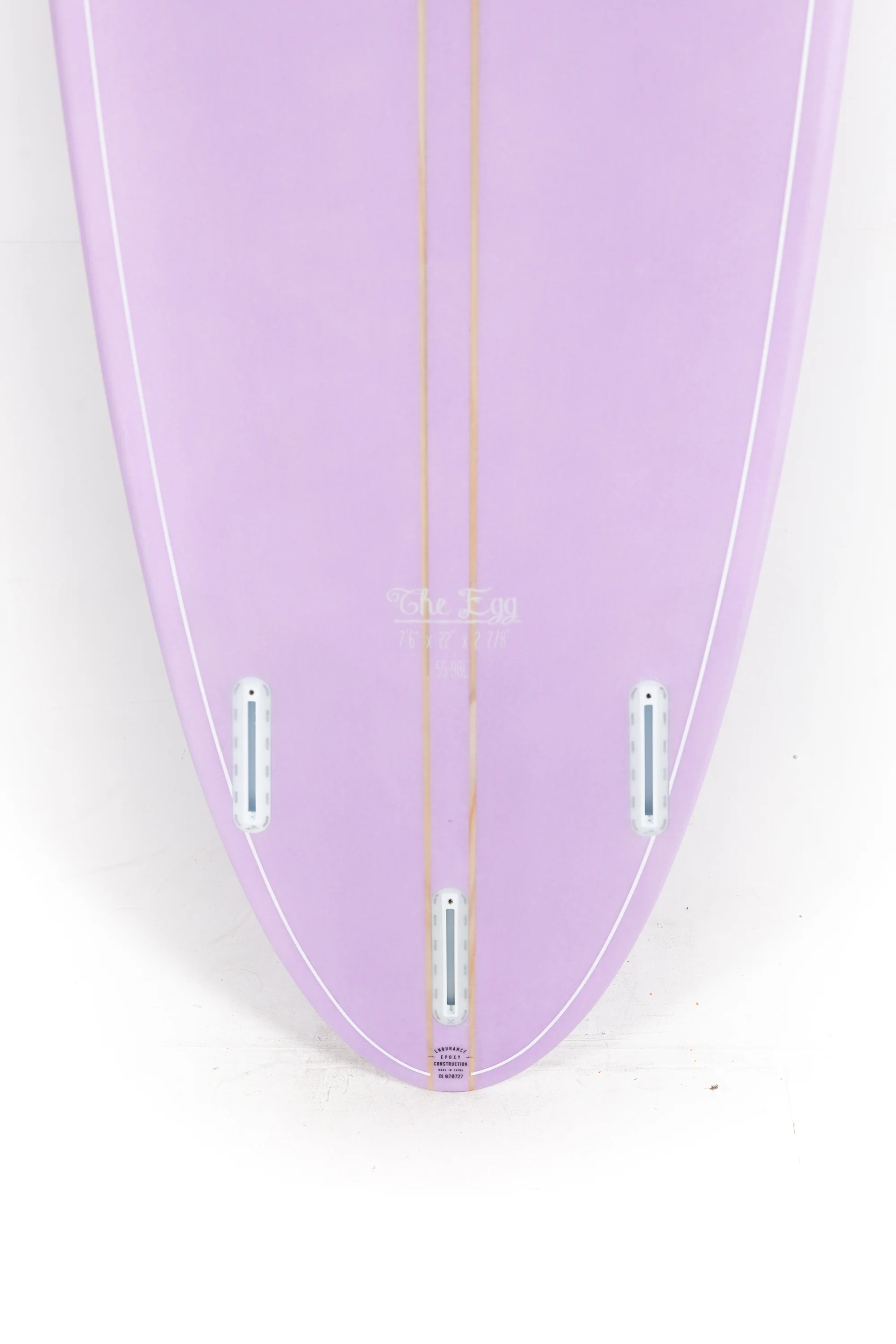Indio Surfboards - THE EGG LILAC - 7'6" x 22" x 2 7/8 - 55,98L - Image 8