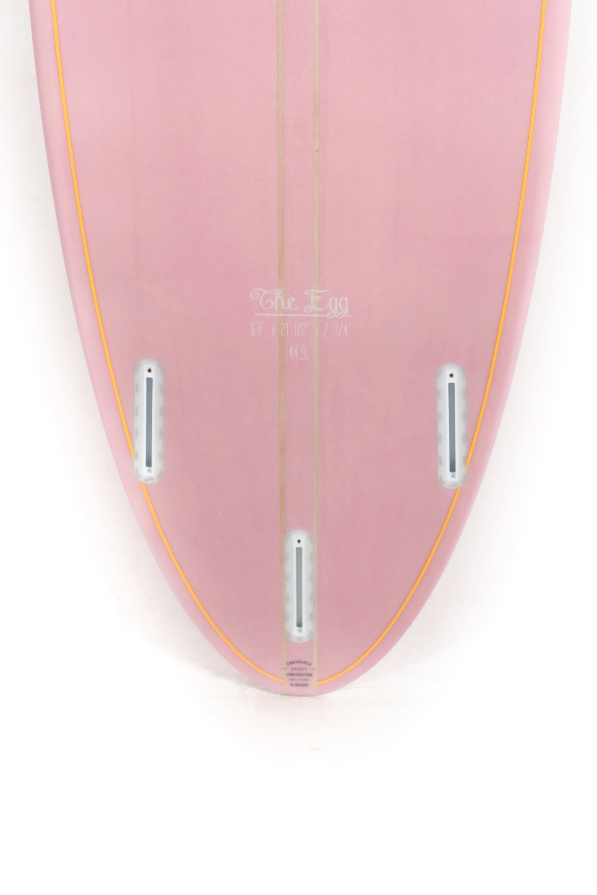 Indio Surfboards - THE EGG Pink - 6'8" x 21" 1/2 x 2 3/4 - 44.90L - Image 8