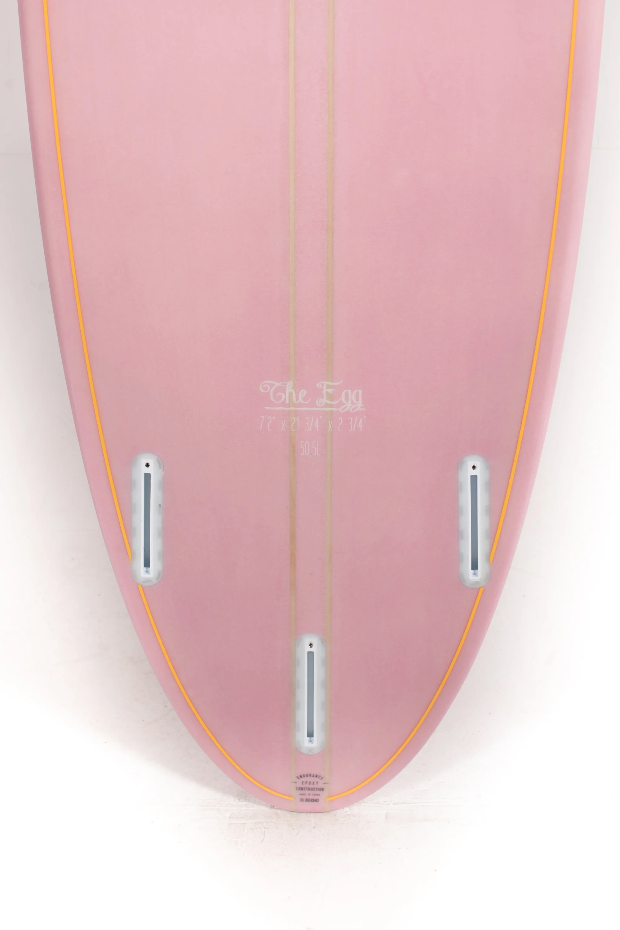 Indio Surfboards - THE EGG Pink - 7'2" x 21" 3/4 x 2 3/4 - 50.50L - Image 8