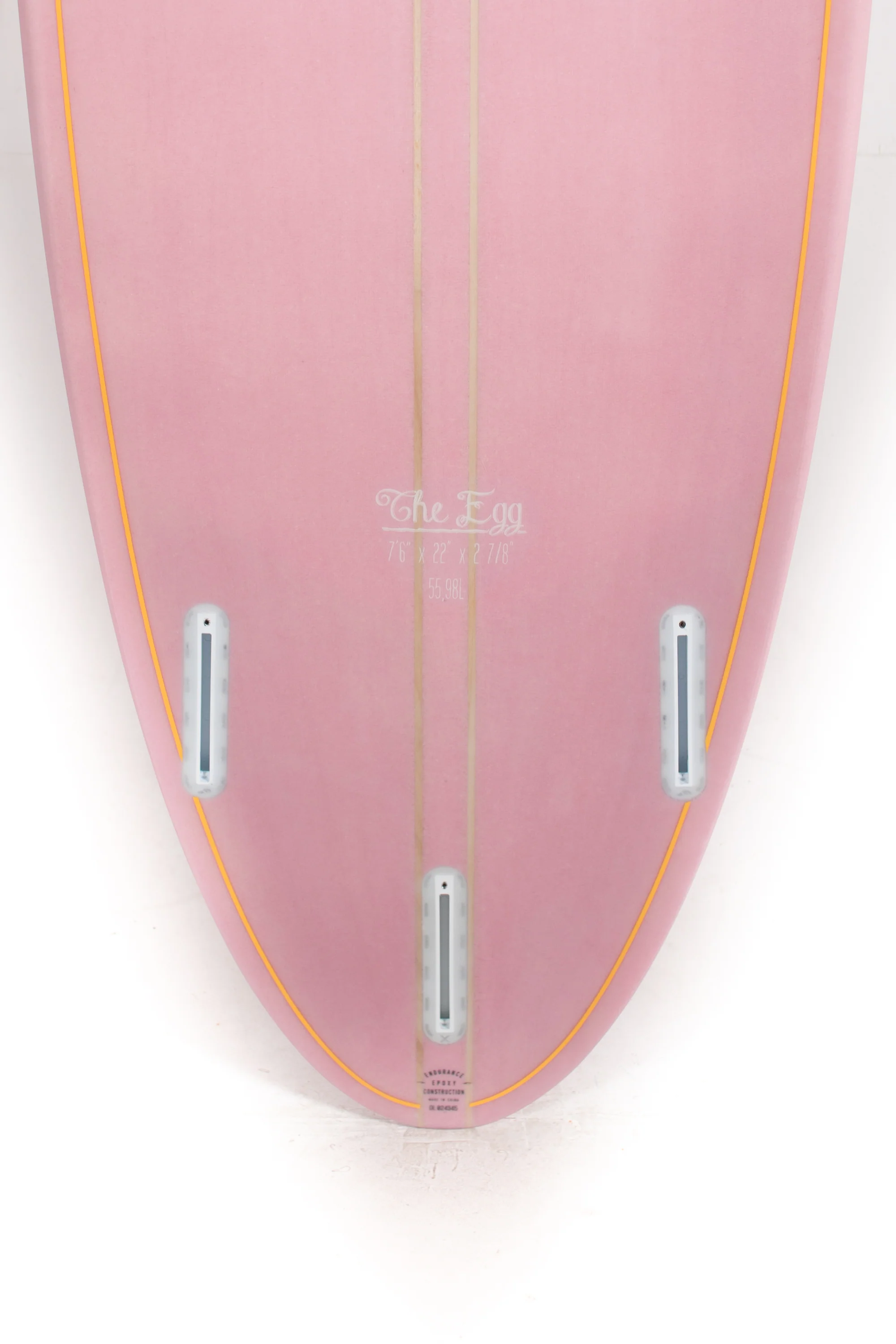 Indio Surfboards - THE EGG Pink - 7'6" x 22" x 2 7/8 - 55.98L - Image 8