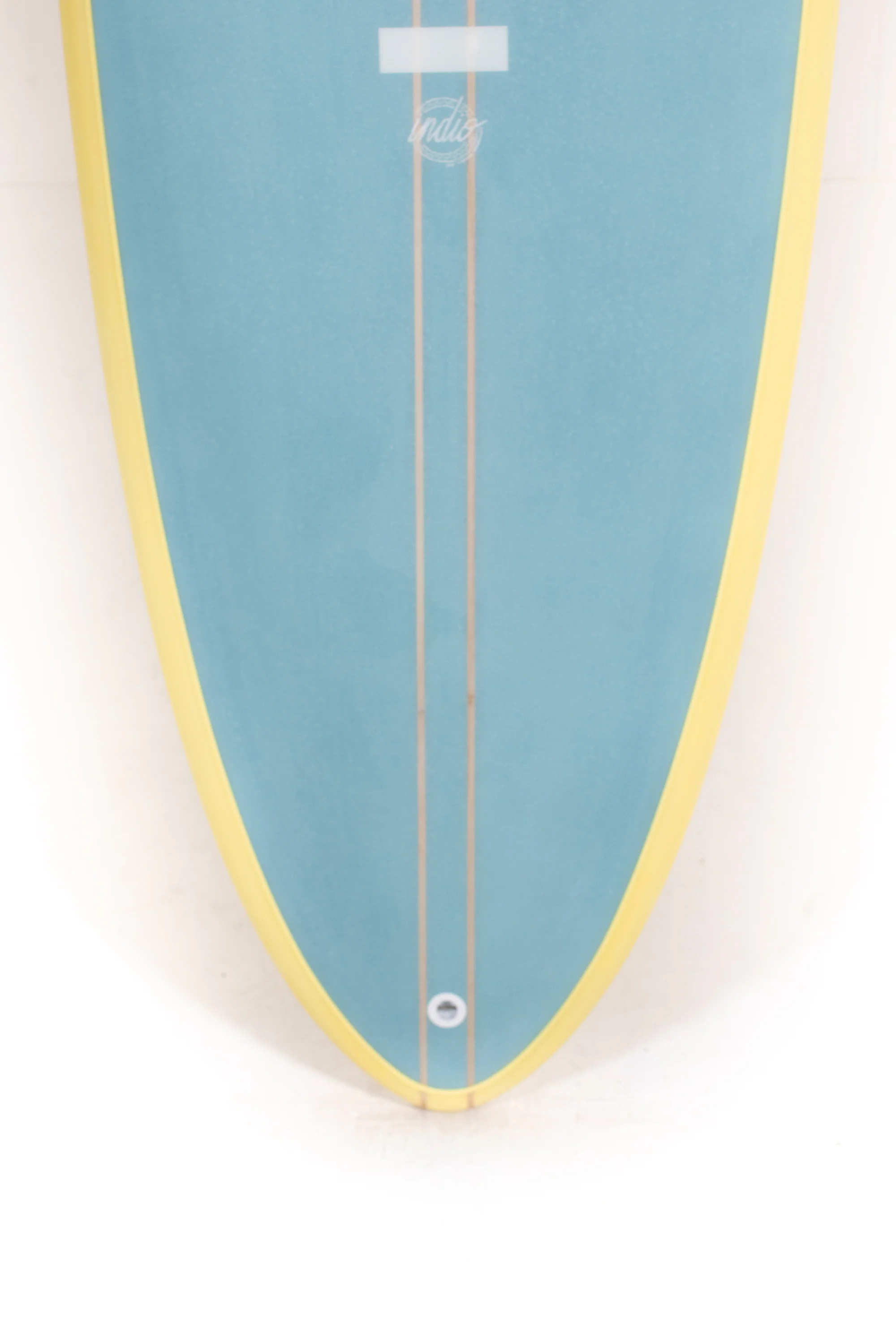 Indio Surfboards - TRIM MACHINE Cream Blue - 9'1" x 21 7/8 x 2 7/8 - 70.2L - Image 4