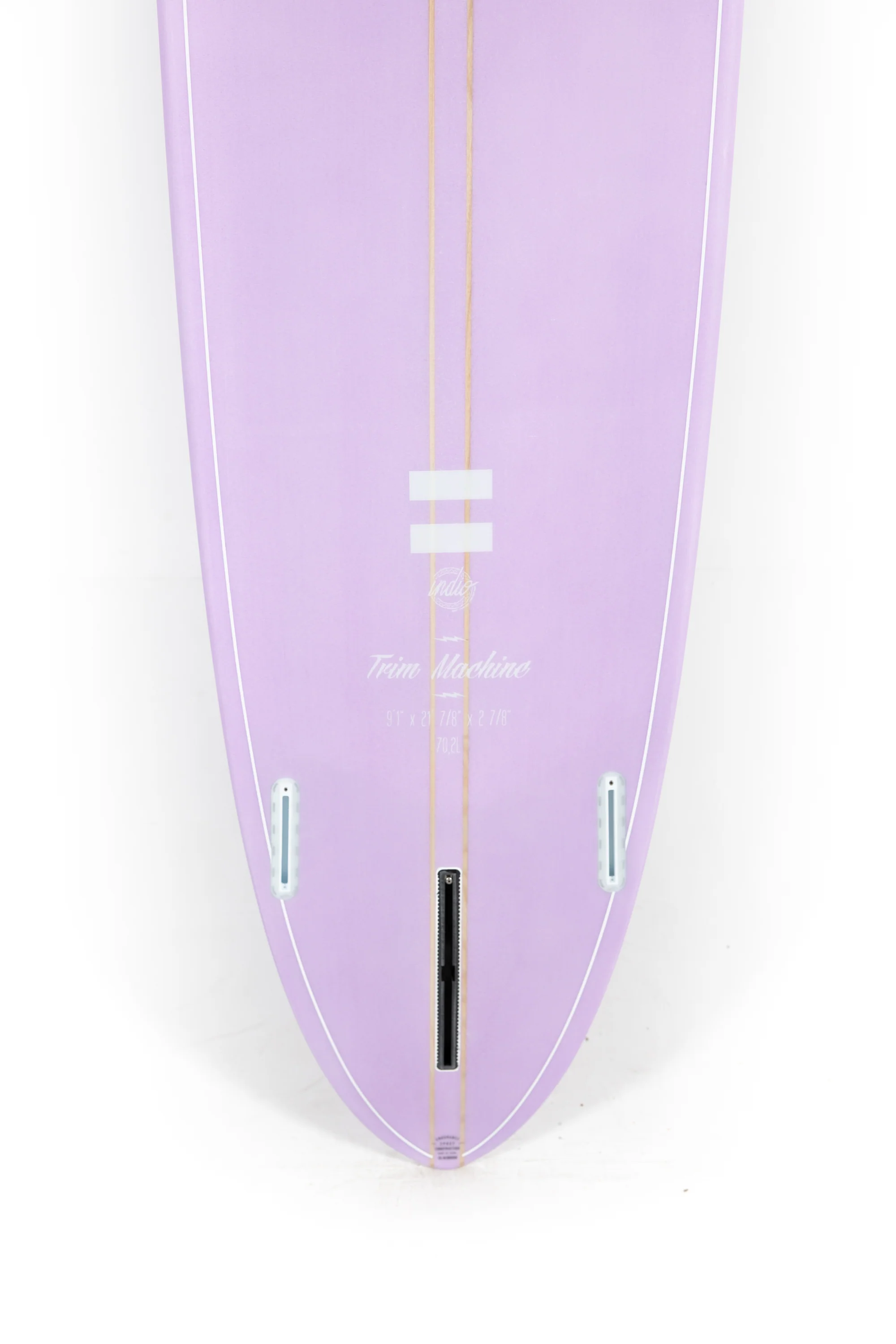Indio Surfboards - TRIM MACHINE Lilac - 9'1" x 21 7/8 x 2 7/8 - 70.2L - Image 8