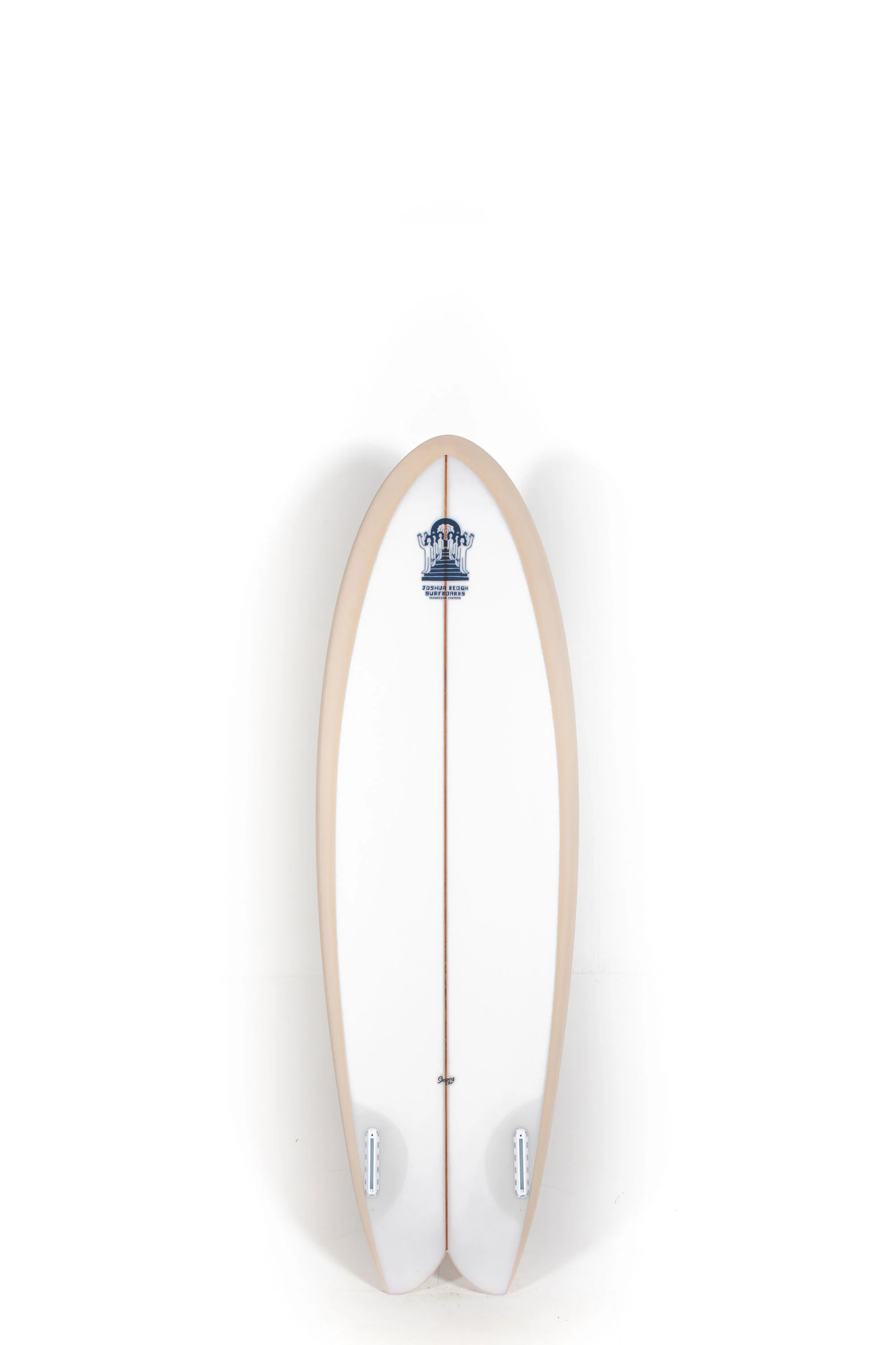Joshua Keogh Surfboards- MONAD by Joshua Keogh - 5'11" x 21 x 2 5/8 - MONADTWIN511 - Image 2