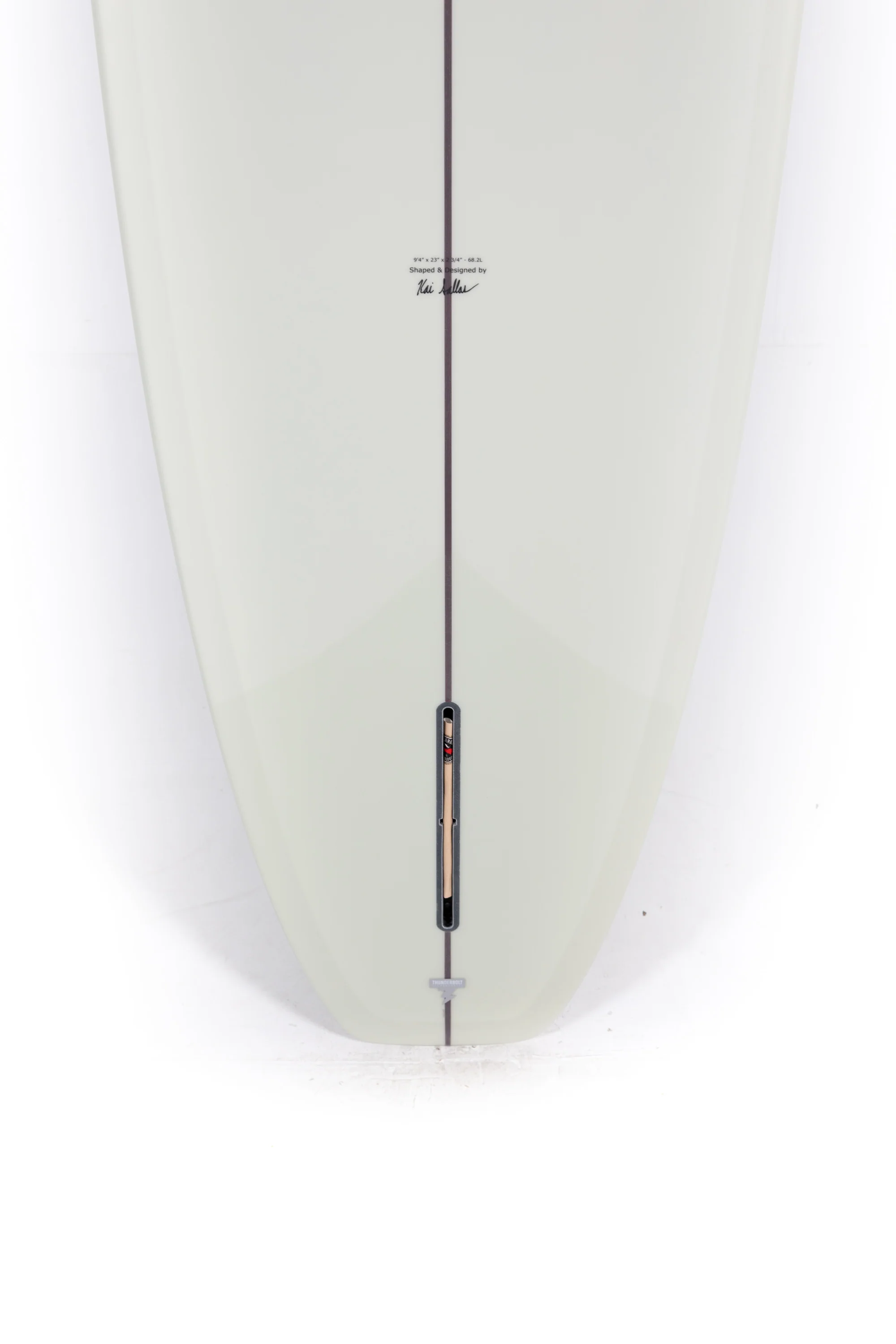 Kai Sallas Surfboards - MANGO JAM - VOLAN - Thunderbolt Silver - 9'4" x 23" x 2 3/4" - 68.2L - Image 8