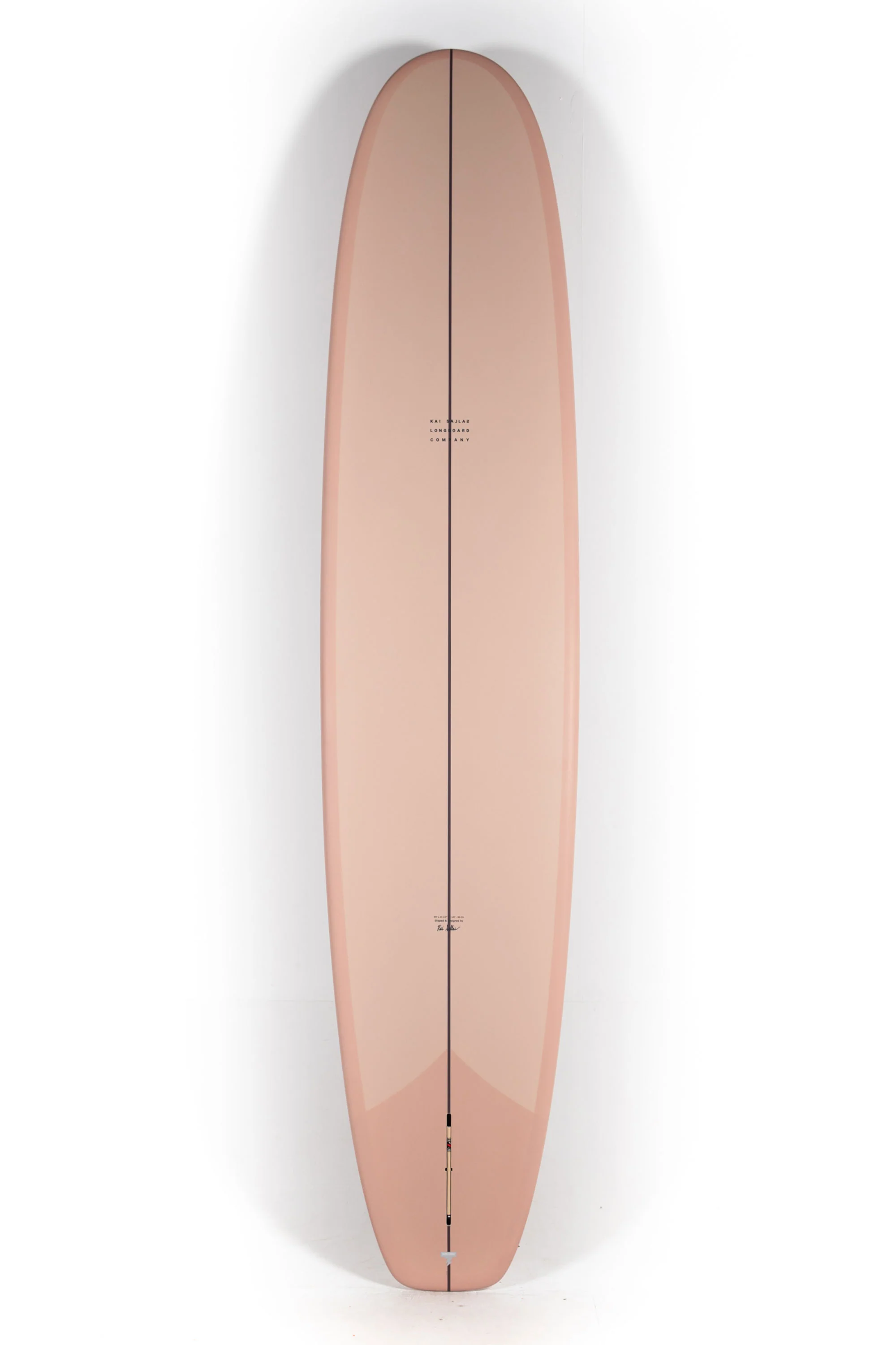 Kai Sallas Surfboards - TSUNAMI - TAUPE - Thunderbolt Silver - 9'8" x 23 1/2" x 3 1/8" - 82.2L - Image 2